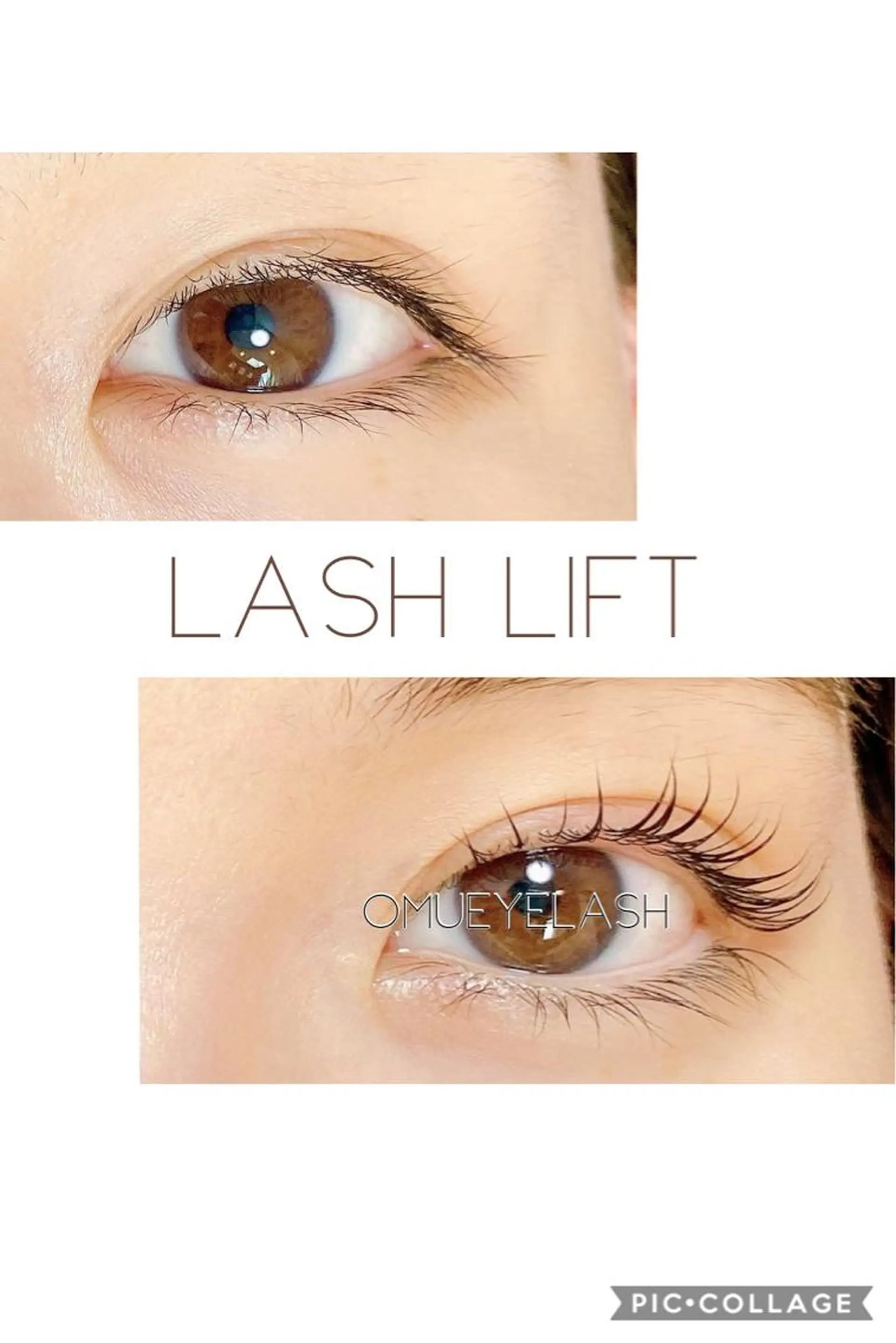 マツエク・マツパ パリジェンヌラッシュリフト 深夜も営業、国分寺駅 Omueyelashのマツエク・マツパデザイン