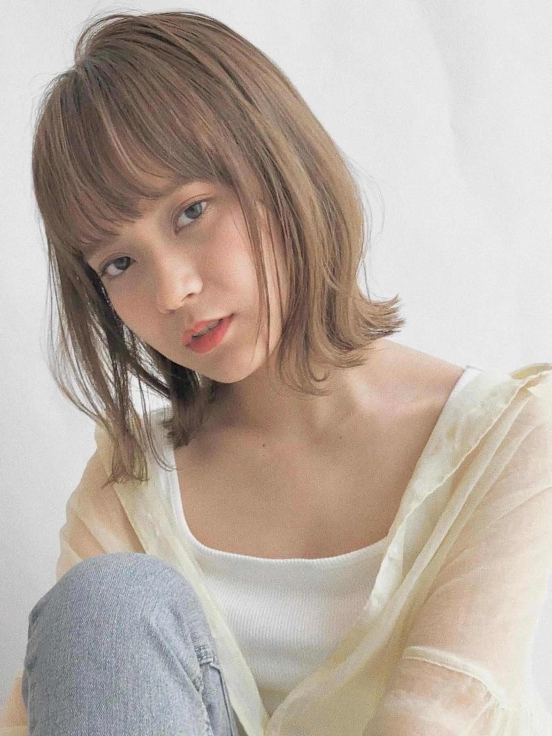 ショート カラー カット ヘアカラー トリートメント 🤍オオカワ レイナ🤍のヘアスタイル