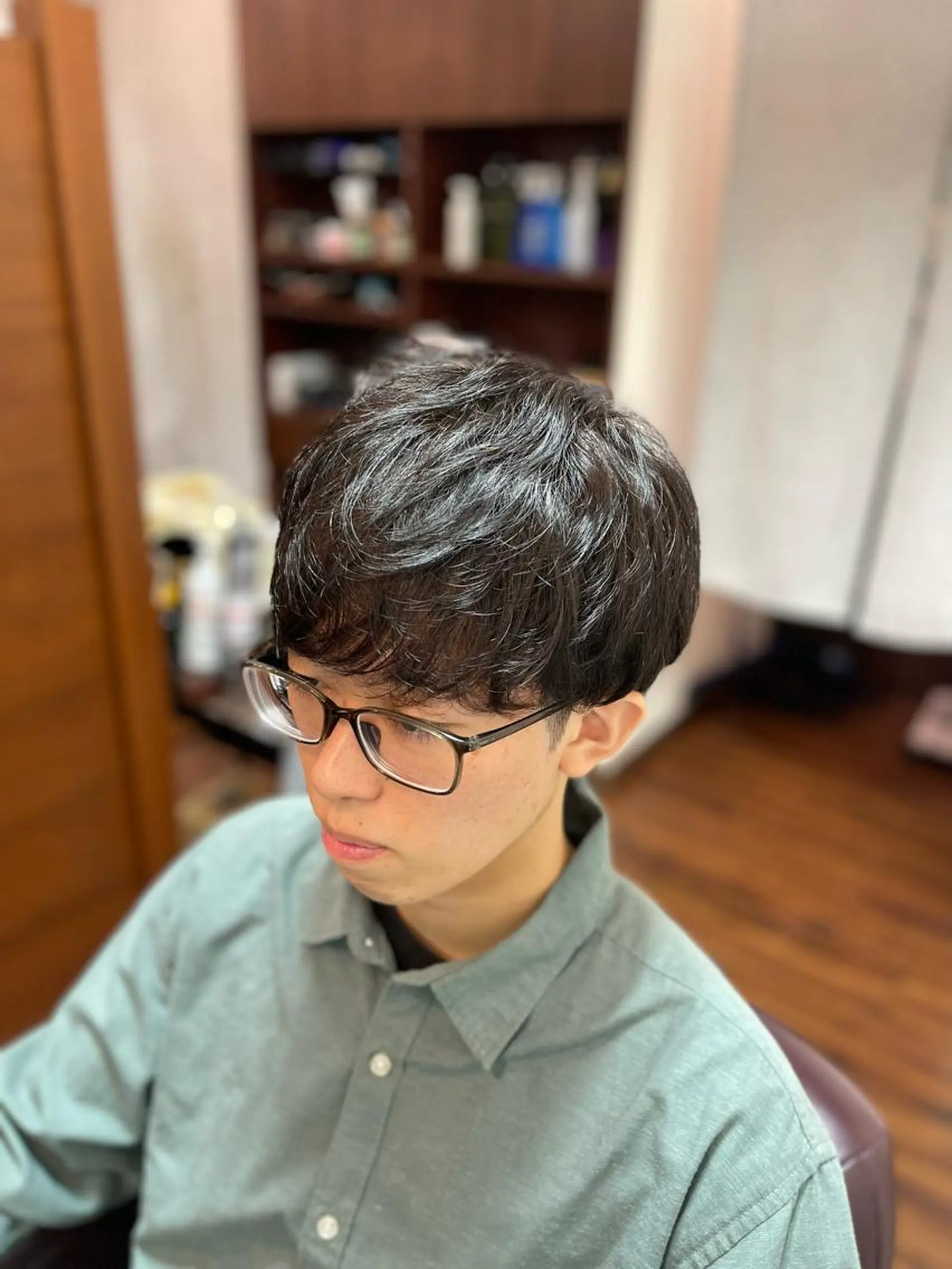 ミディアム 前田 幹太【水道橋店】のヘアスタイル