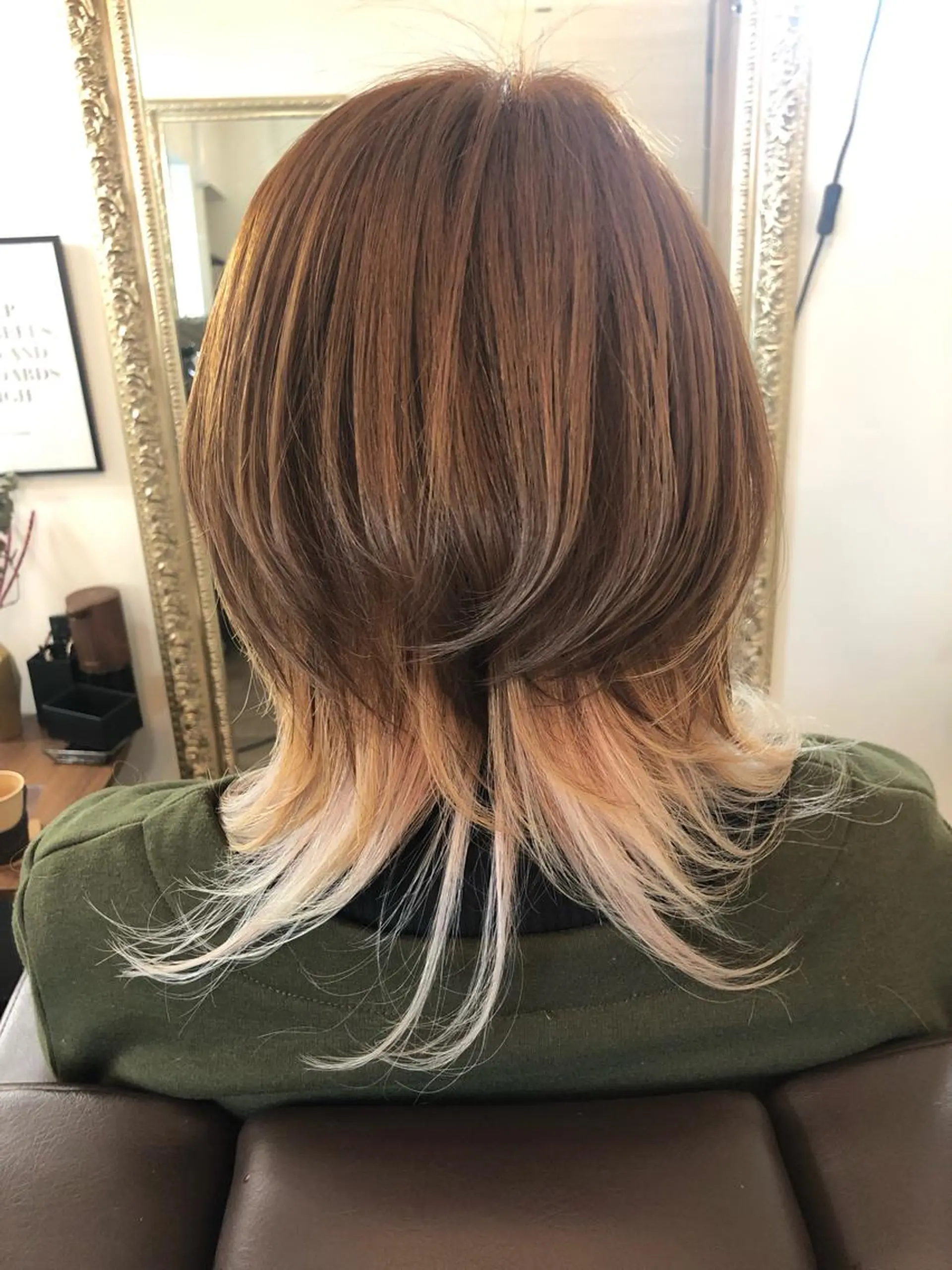 ミディアム カラー ベージュカラー ピンクカラー ピンクベージュ 🌺✨小川 友佳✨🌺のヘアスタイル