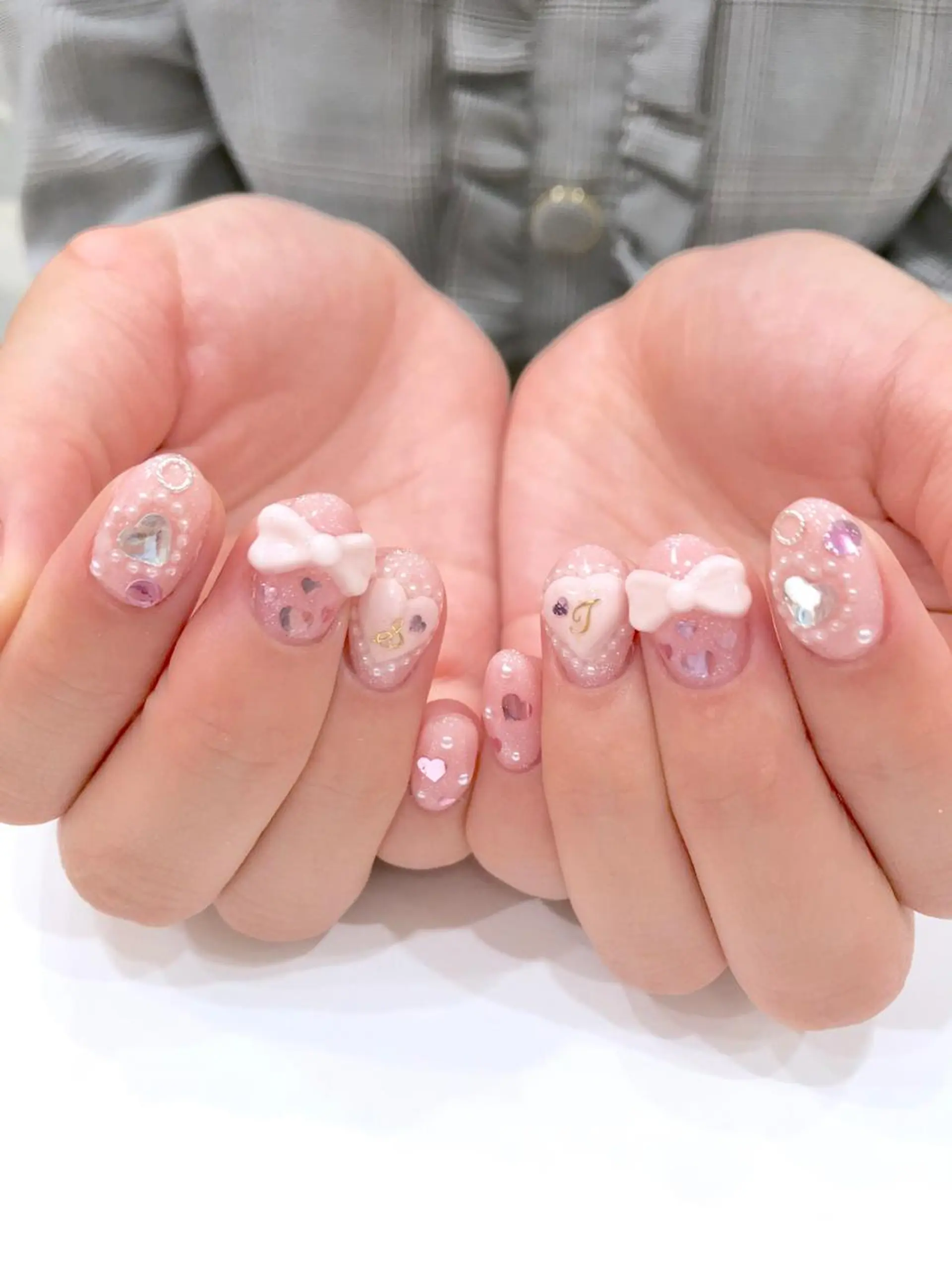 ネイル ハート Ash関内ネイリスト 荒木のネイルデザイン