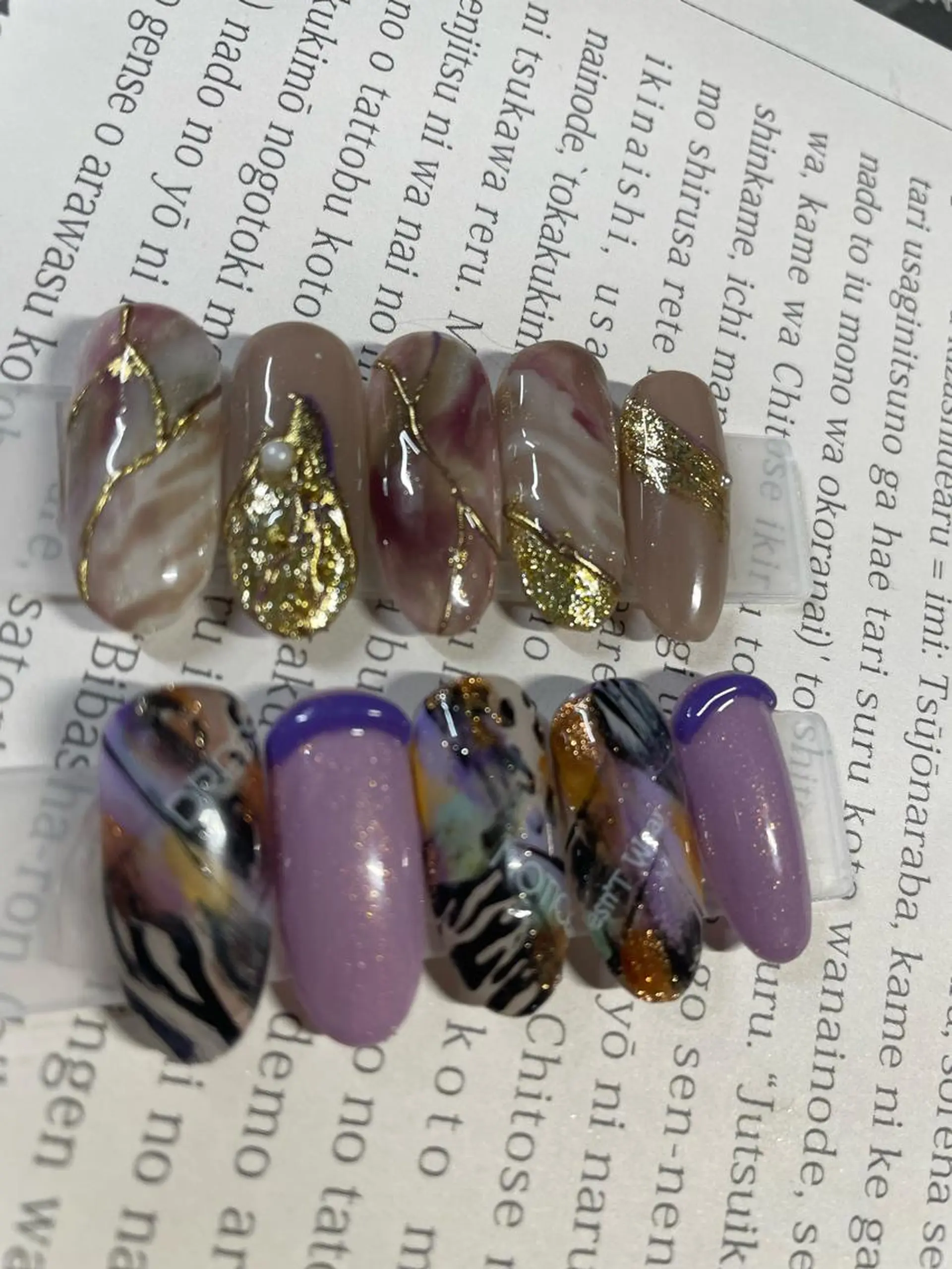 ネイル 奥園 良恵のネイルデザイン