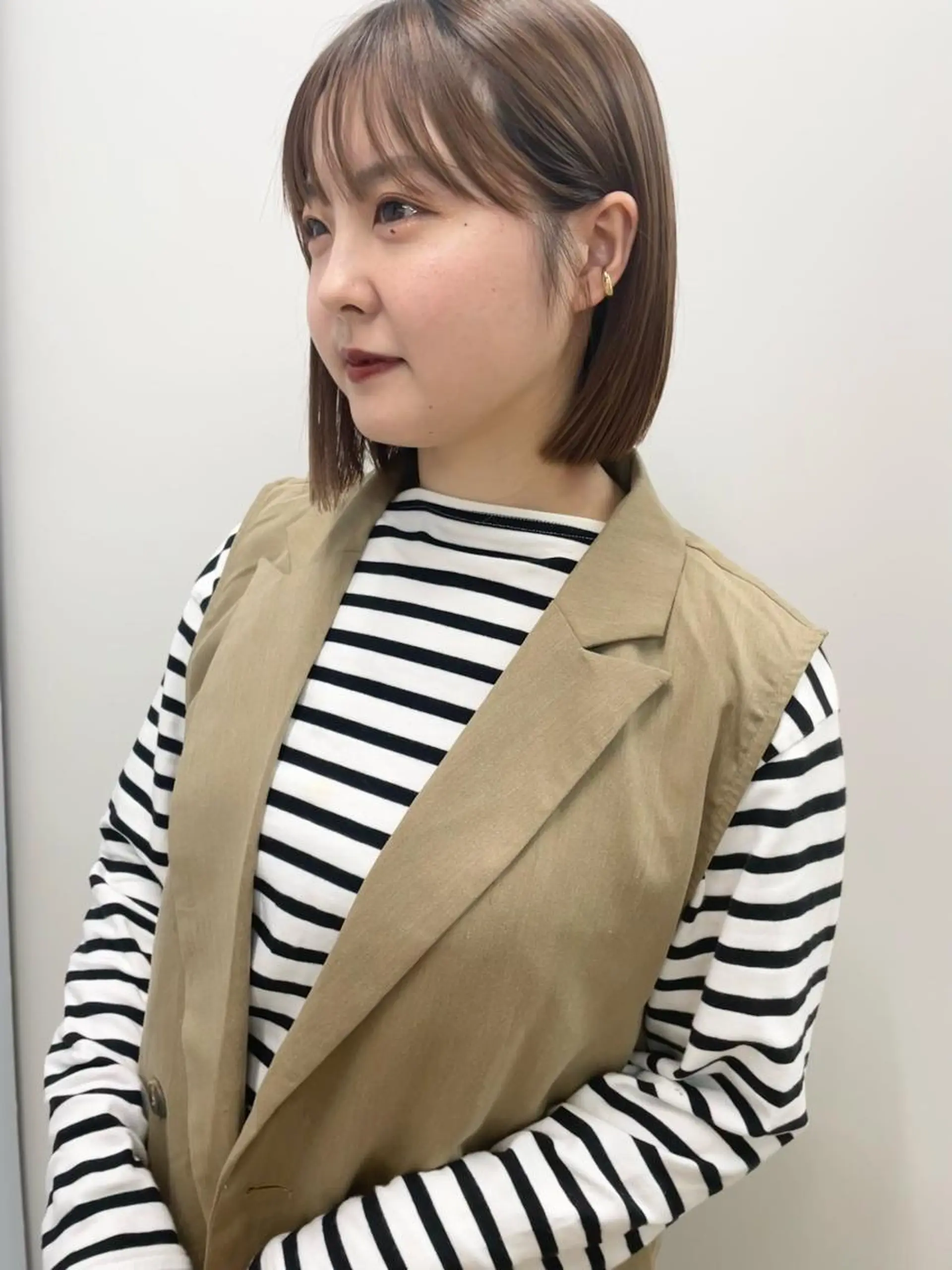 ショート ボブ sion所属・北里 花咲のヘアスタイル