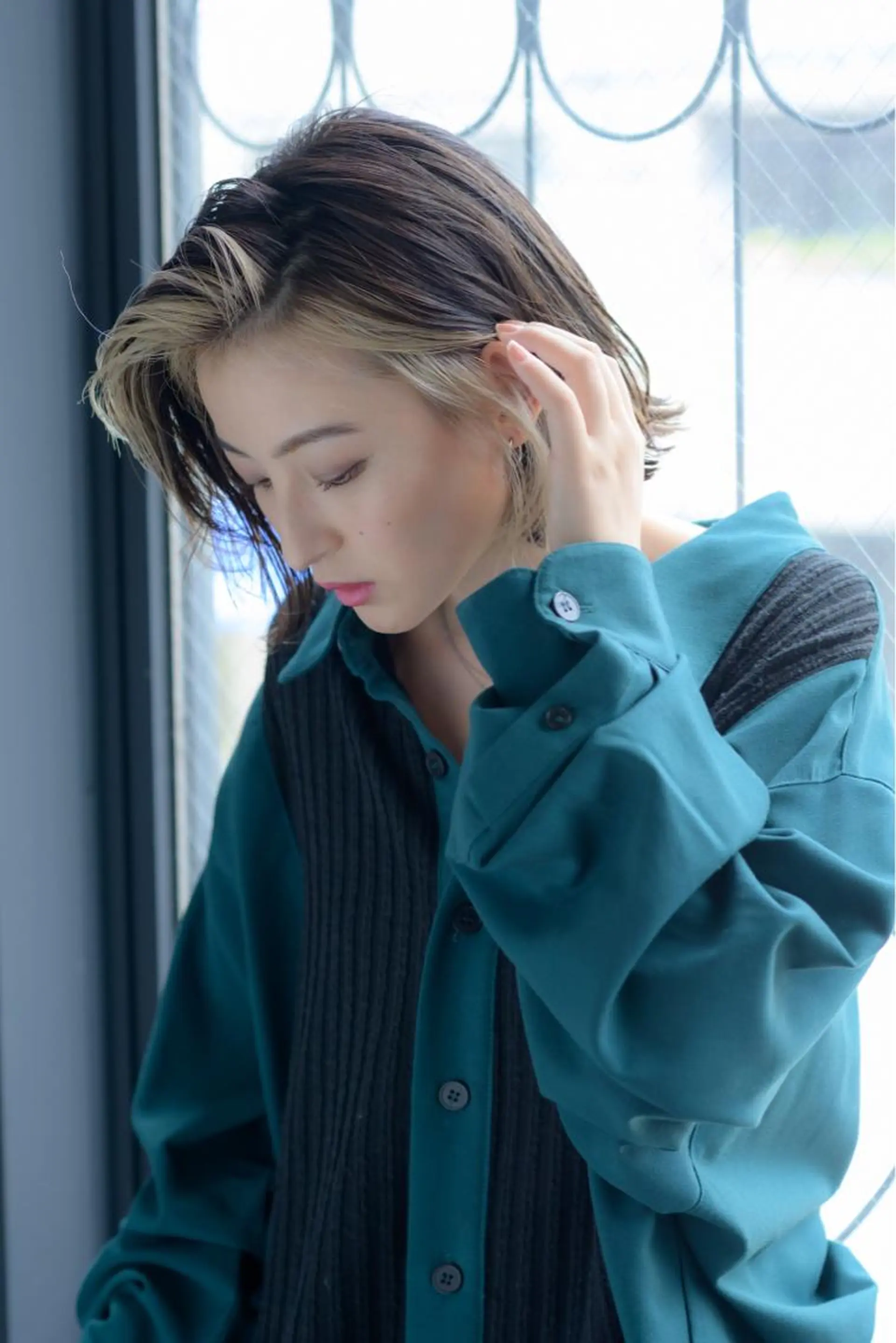 ショート カラー ヘアアレンジ ✨前田 優・2拠点✨ ✨恵比寿・札幌店✨のヘアスタイル