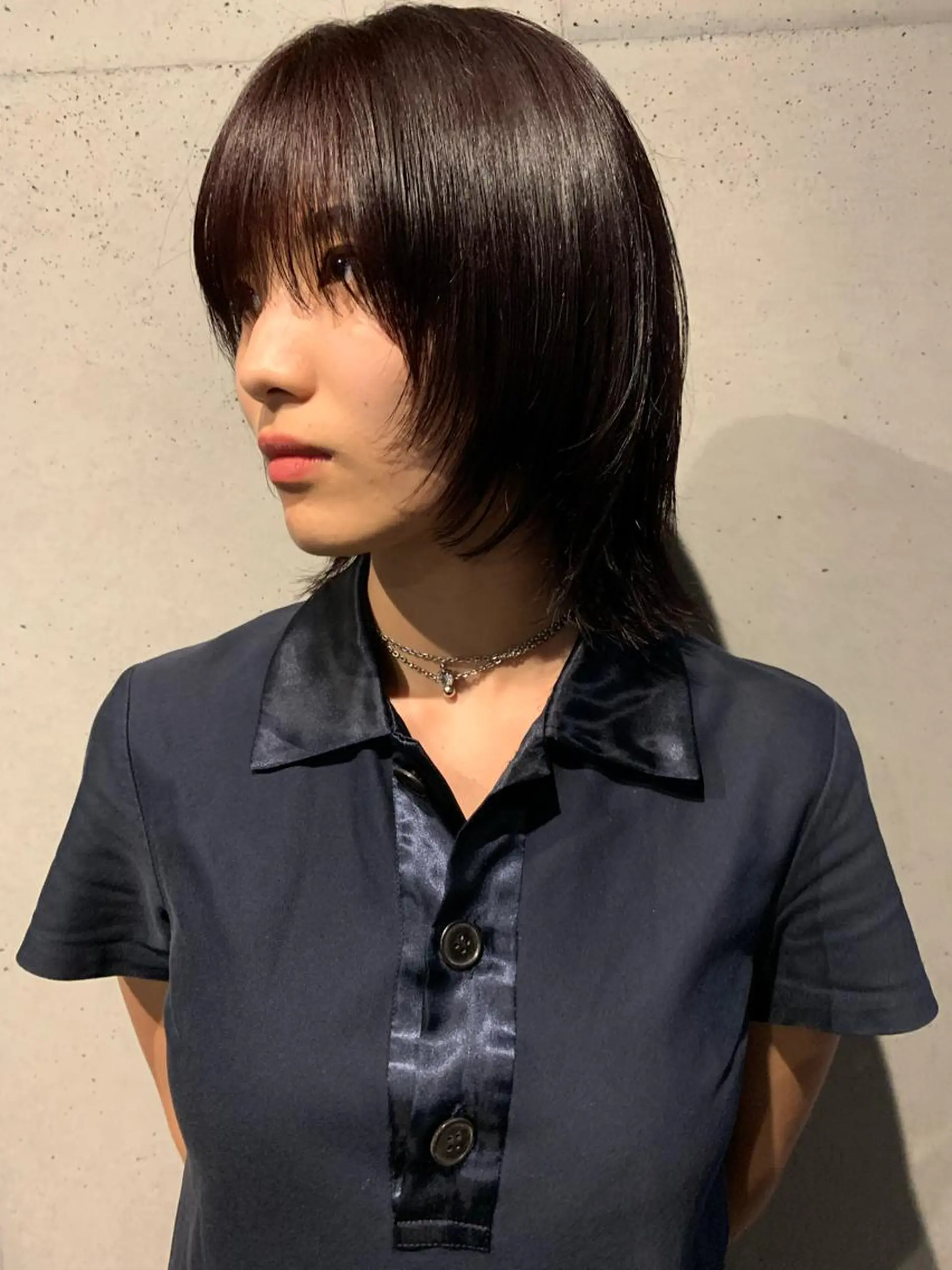 ミディアム カラー カット ヘアカラー 《ウルフ/レイヤー/ 似合わせ》山本祐輔のヘアスタイル