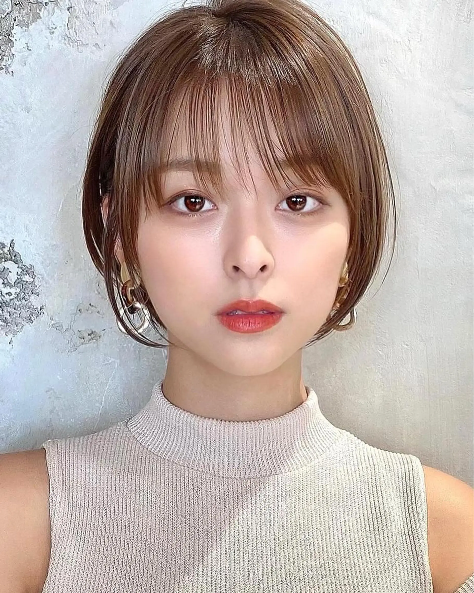 ショート ショートボブ ボブ ショートヘア On所属・新宿　ショート・ボブ カットモデル募集のヘアスタイル