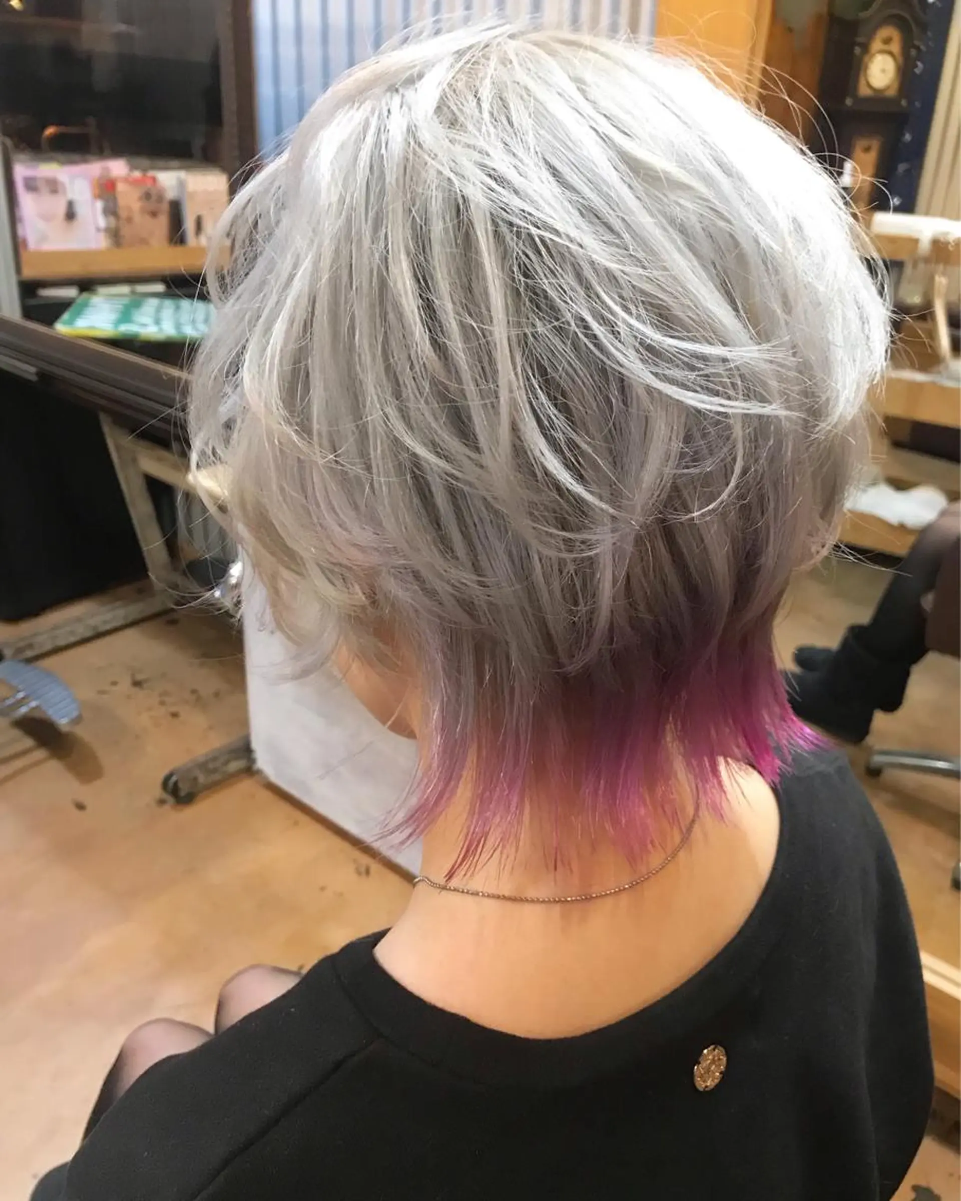 ミディアム ヘアカラー トリートメント 玉木 育実のヘアスタイル