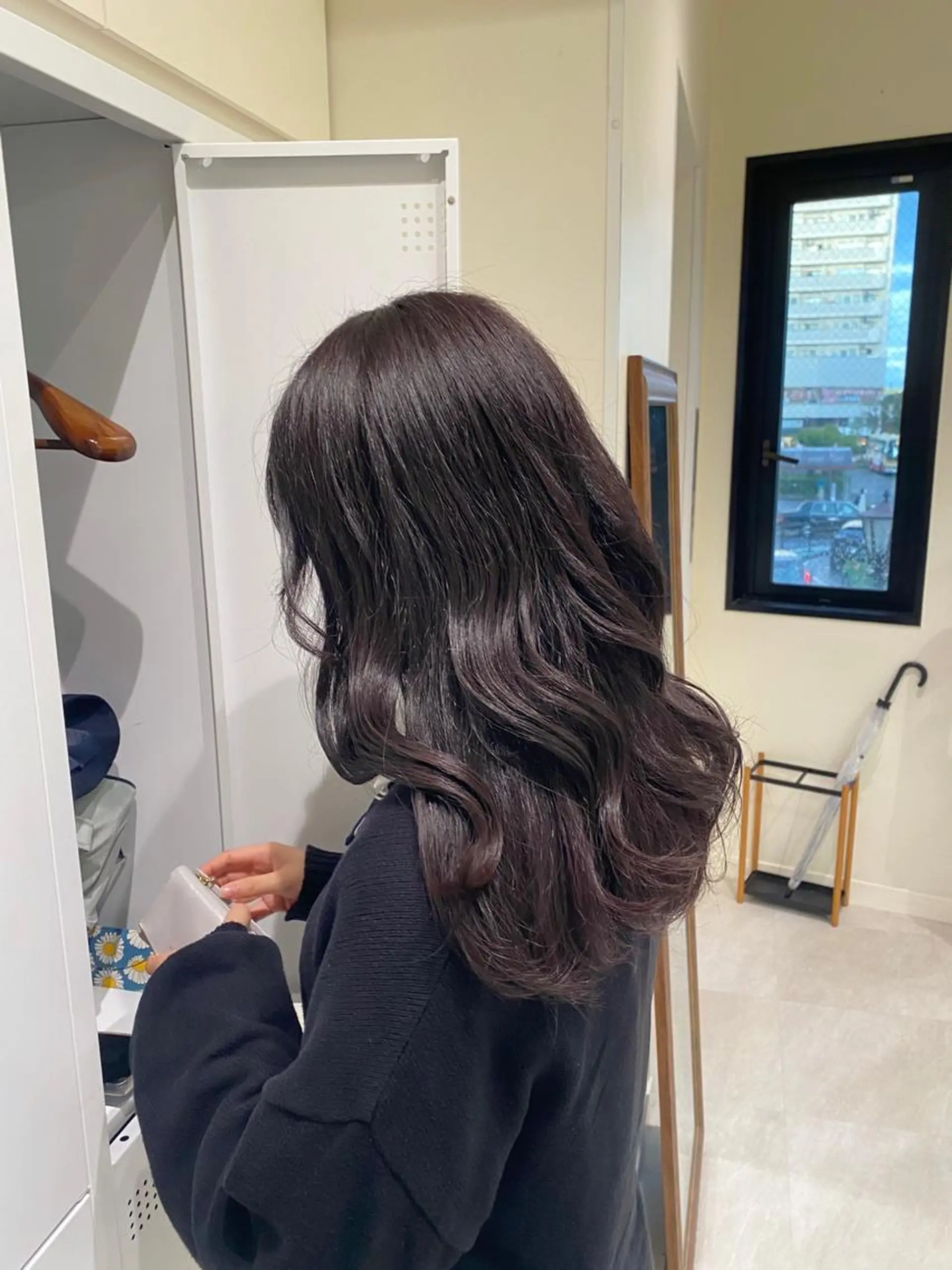 カラー ラベンダーカラー 暖色カラー /ヘアアレンジ/花鈴のヘアスタイル