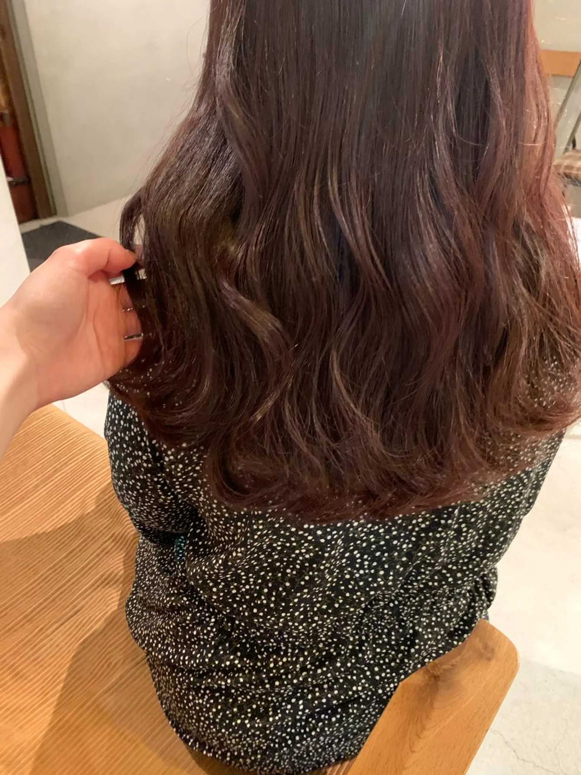 ロング レイヤー/韓国ヘア 杉浦結梨のヘアスタイル