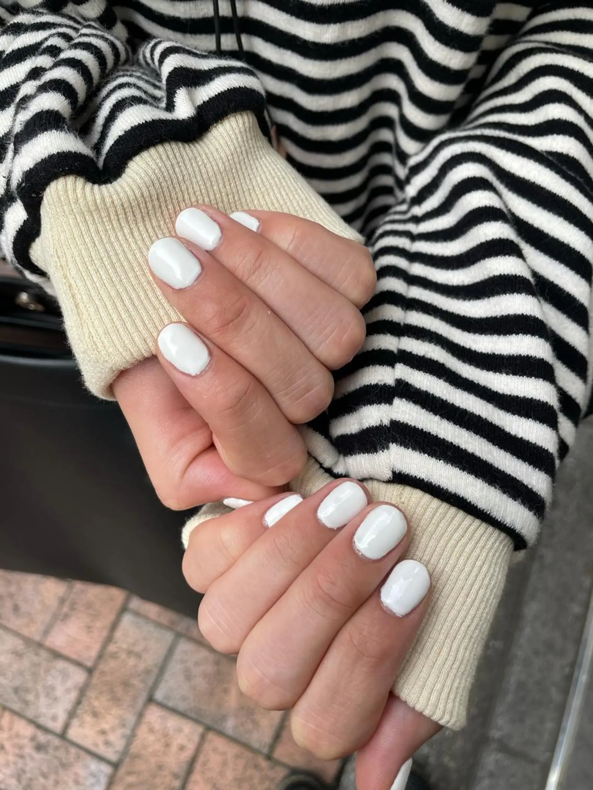 ネイル ワンカラーネイル ハンドネイル hair&nail ☯️アイリ☯️のネイルデザイン