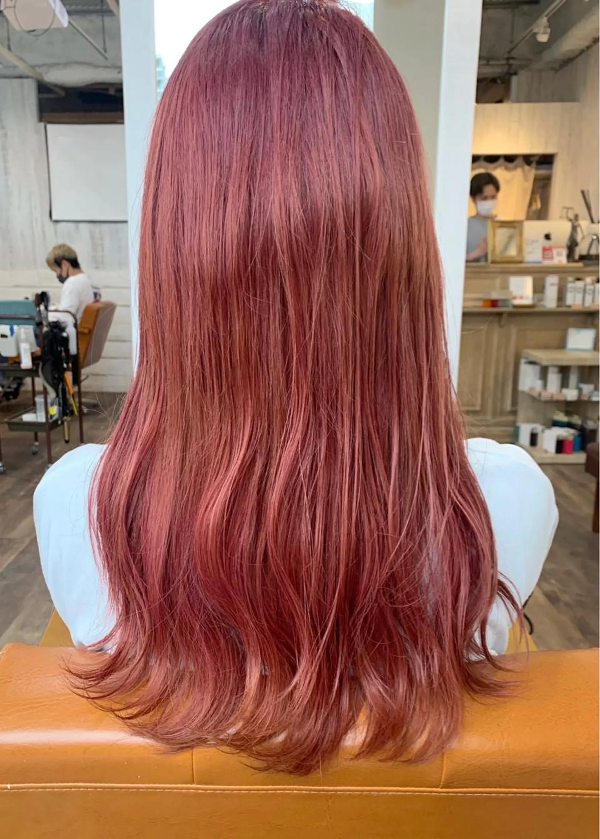 ロング カラー ダブルカラー イヤリングカラー ハイライトカラー イルミナカラー インナーカラー ダブルカラー　/ インナーカラーMiiのヘアスタイル