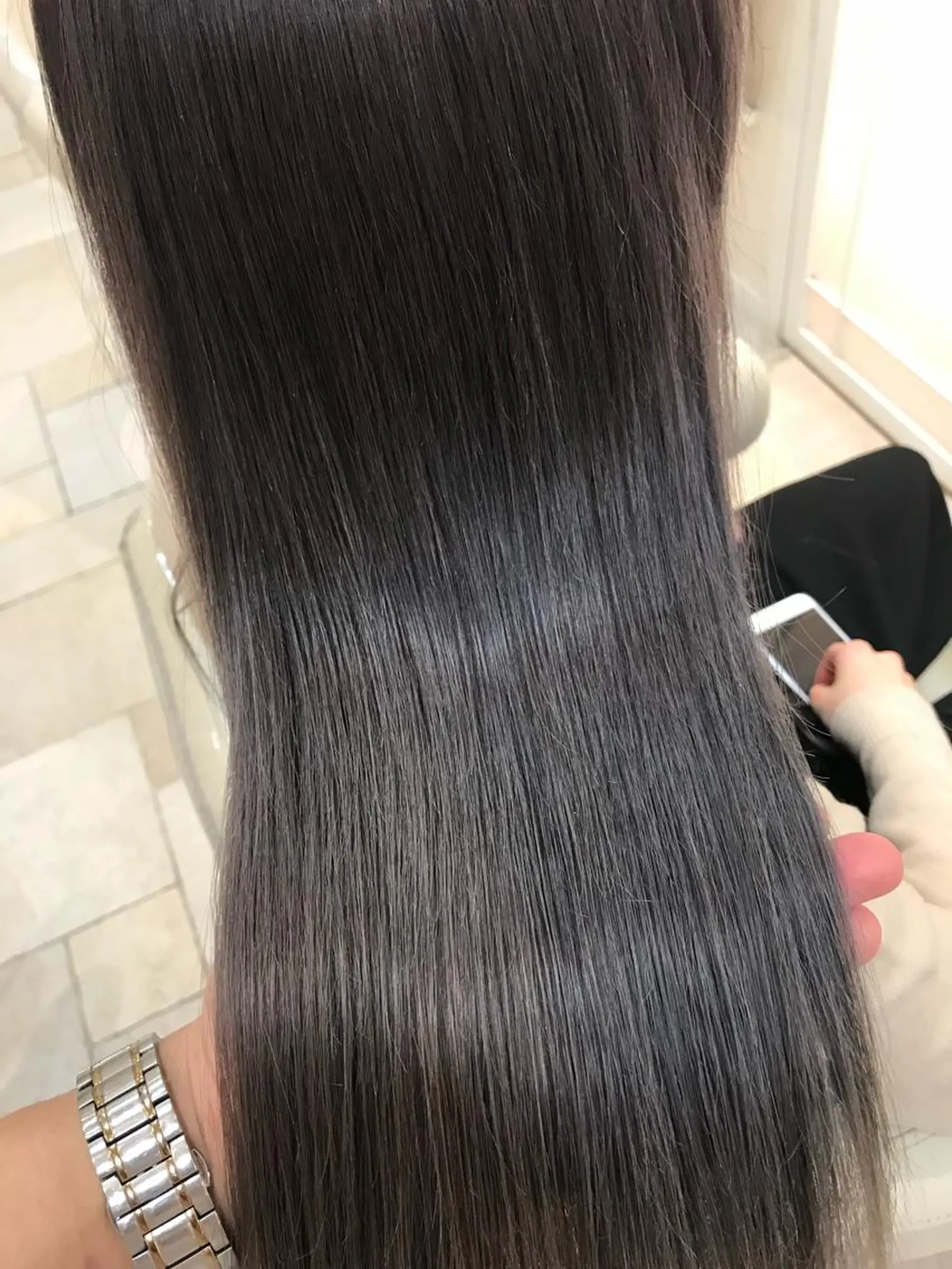 パーマ 東梅田エリアカラー ヘアセットNo. 1のヘアスタイル