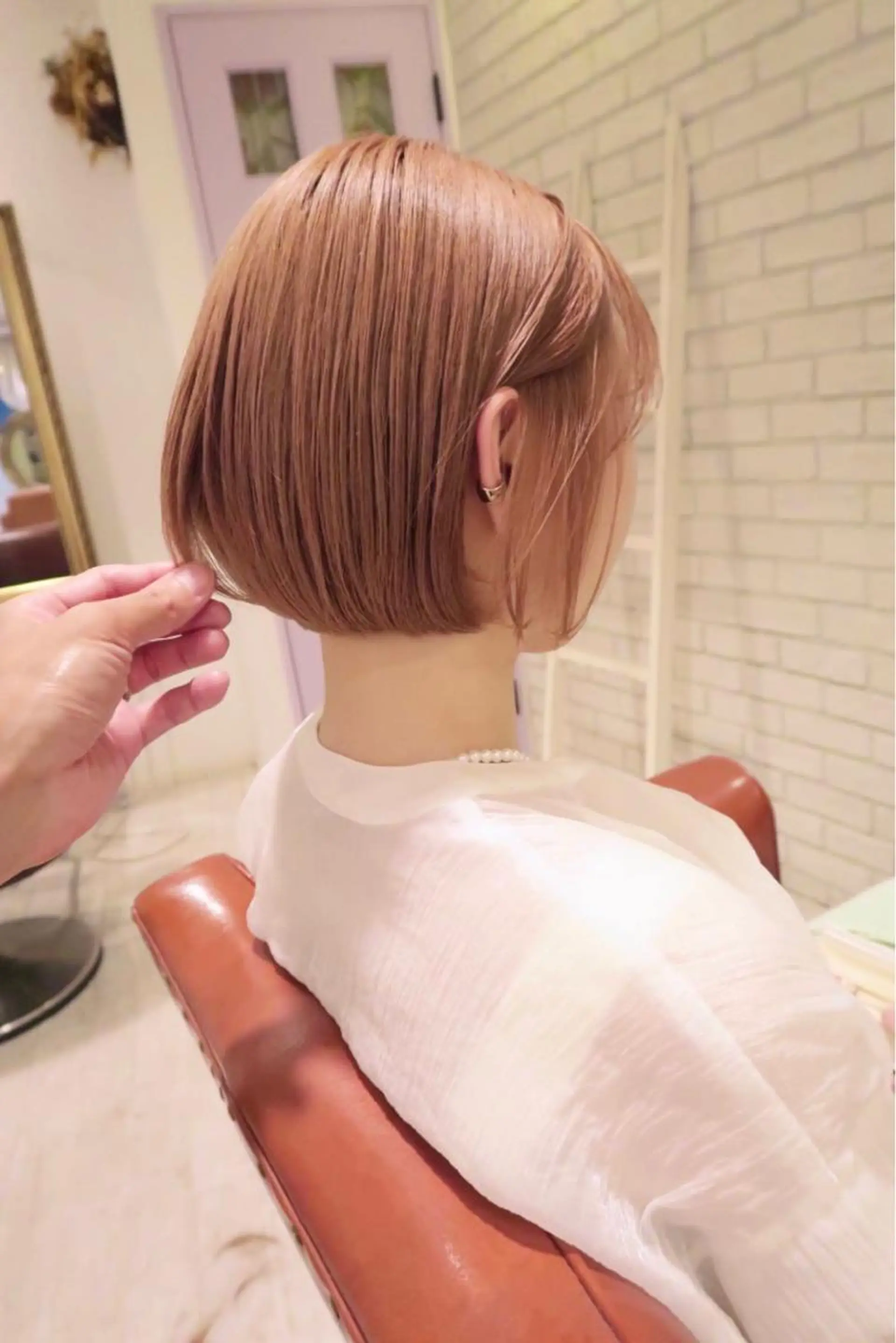 ショート ボブ Memories水天宮前所属・花渕 俊彦のヘアスタイル