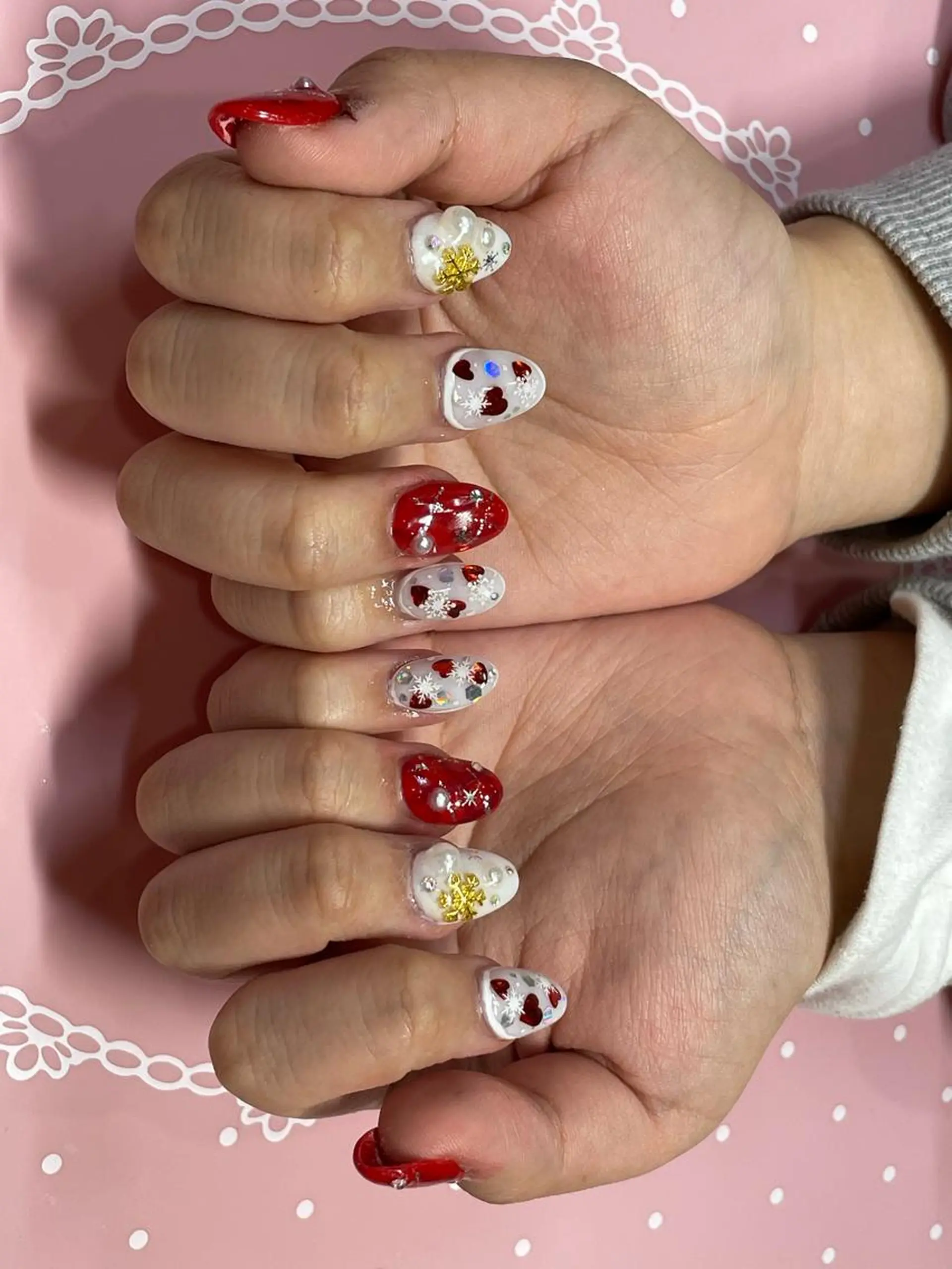 ショート ネイル ハンドネイル 《LB》ラブリエ Nail&eyeのマツエク・マツパデザイン