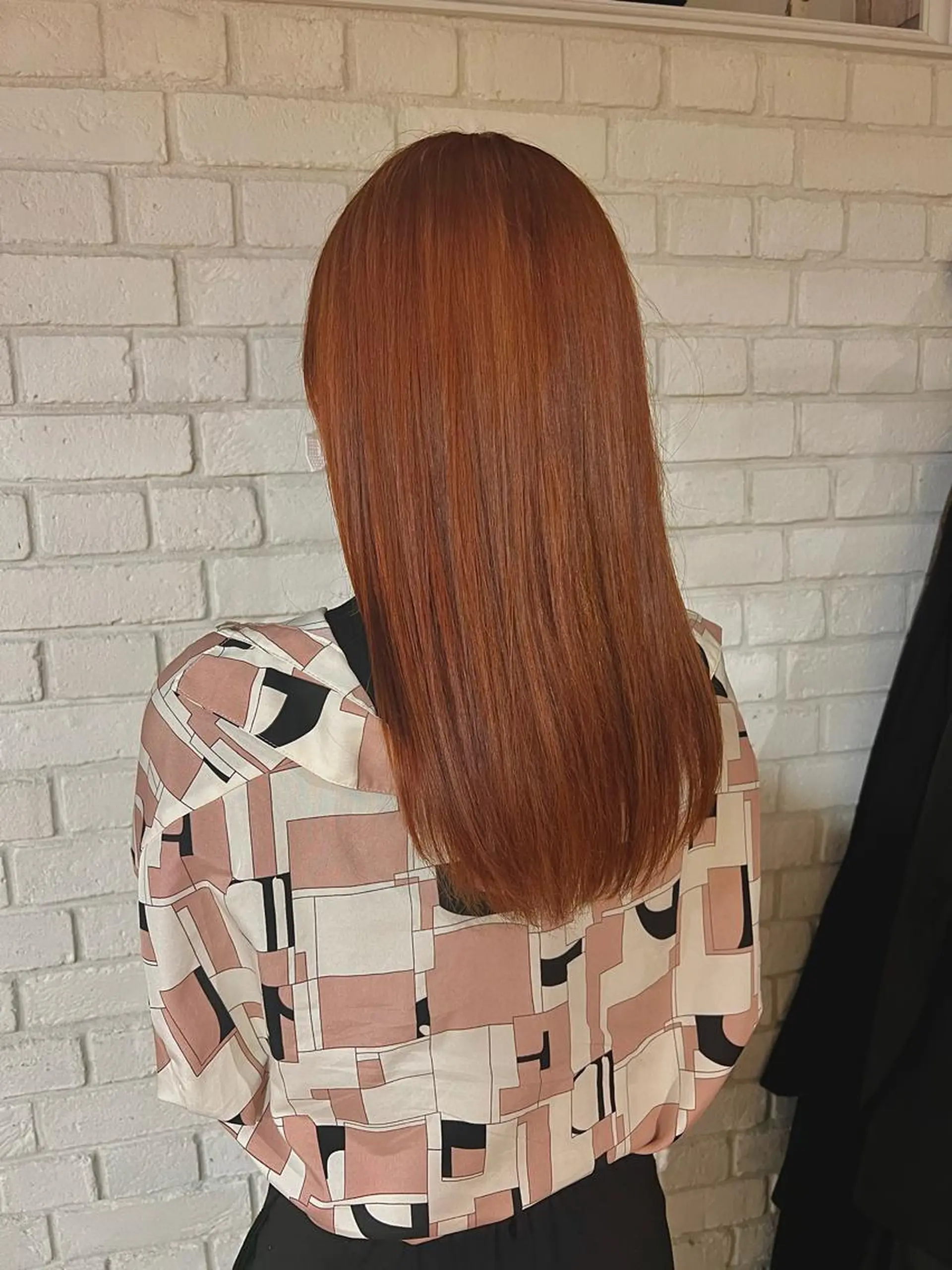 セミロング カラー umber royce所属・SEKIMOTO IBUKIのヘアスタイル