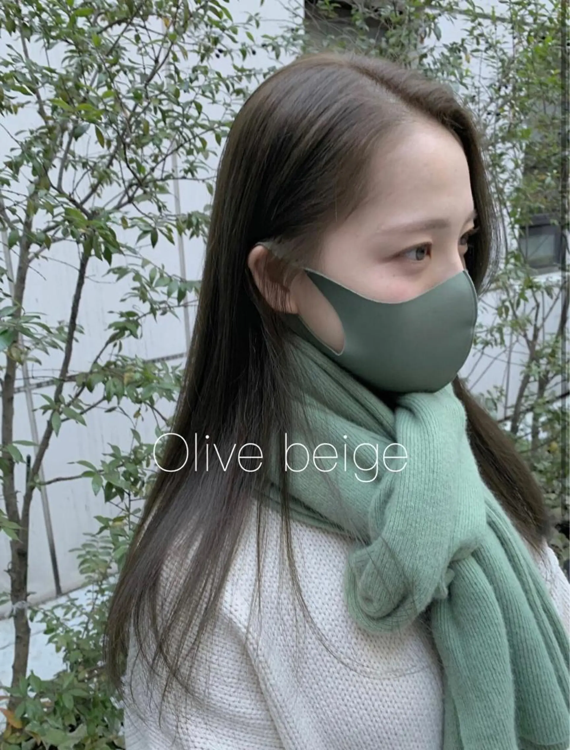 ロング カラー ブリーチ 透明感カラー グレージュ ブリーチなしカラー オリーブグレージュ カット ヘアカラー レイヤーカット/艶髪 ✨💭KIRARIのヘアスタイル