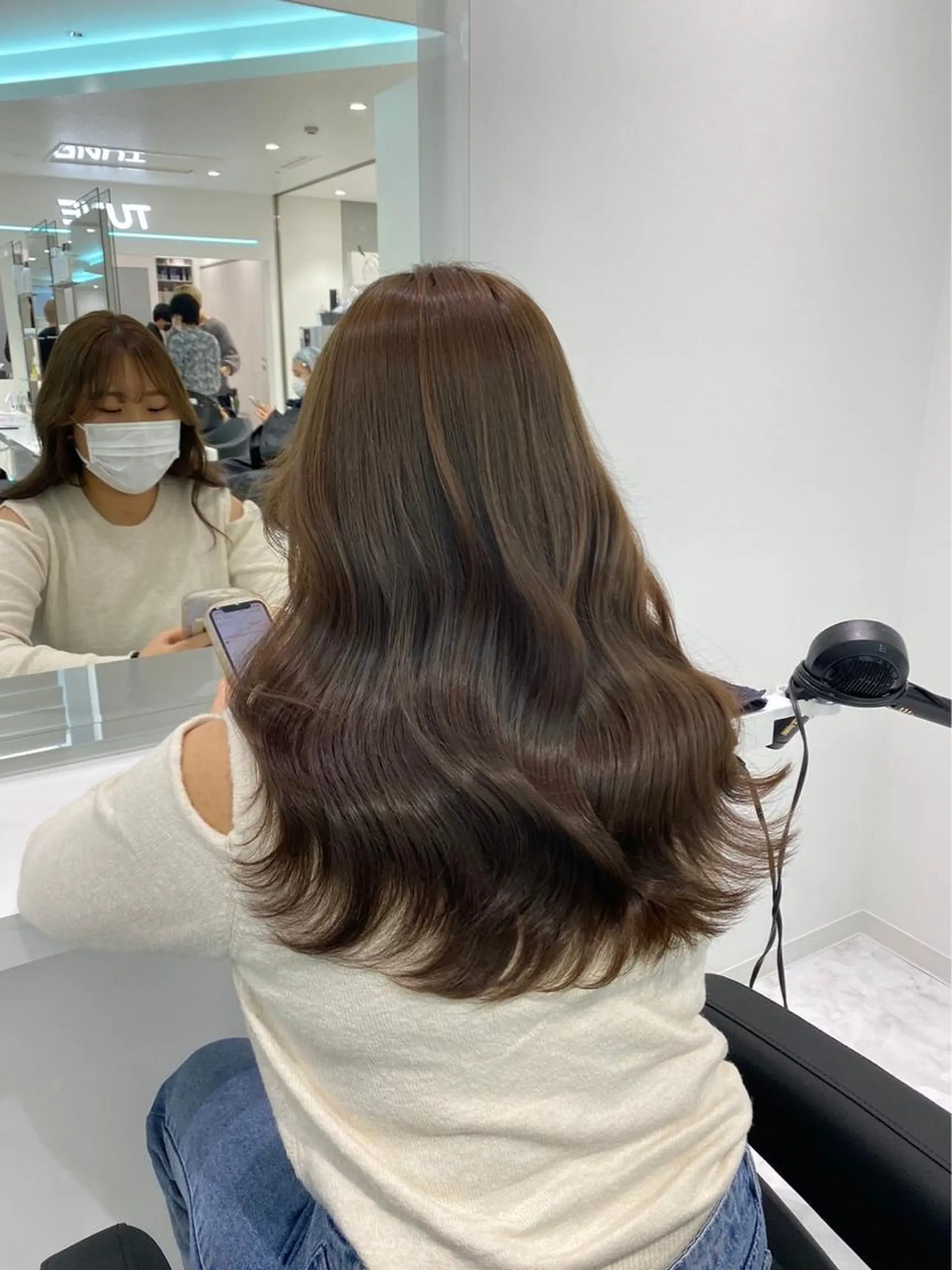 ロング レイヤーカット ✨池袋で1番キレイな ボブ✂️ケンボーのヘアスタイル
