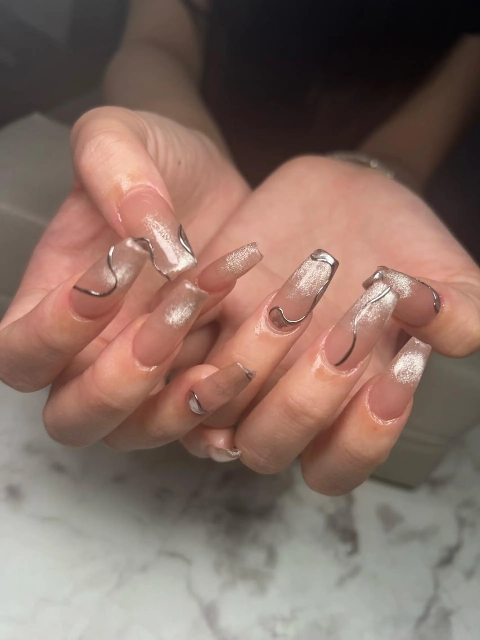 ネイル Nail Salon L'arc所属・💊大阪/心斎橋 moni🧠のネイルデザイン