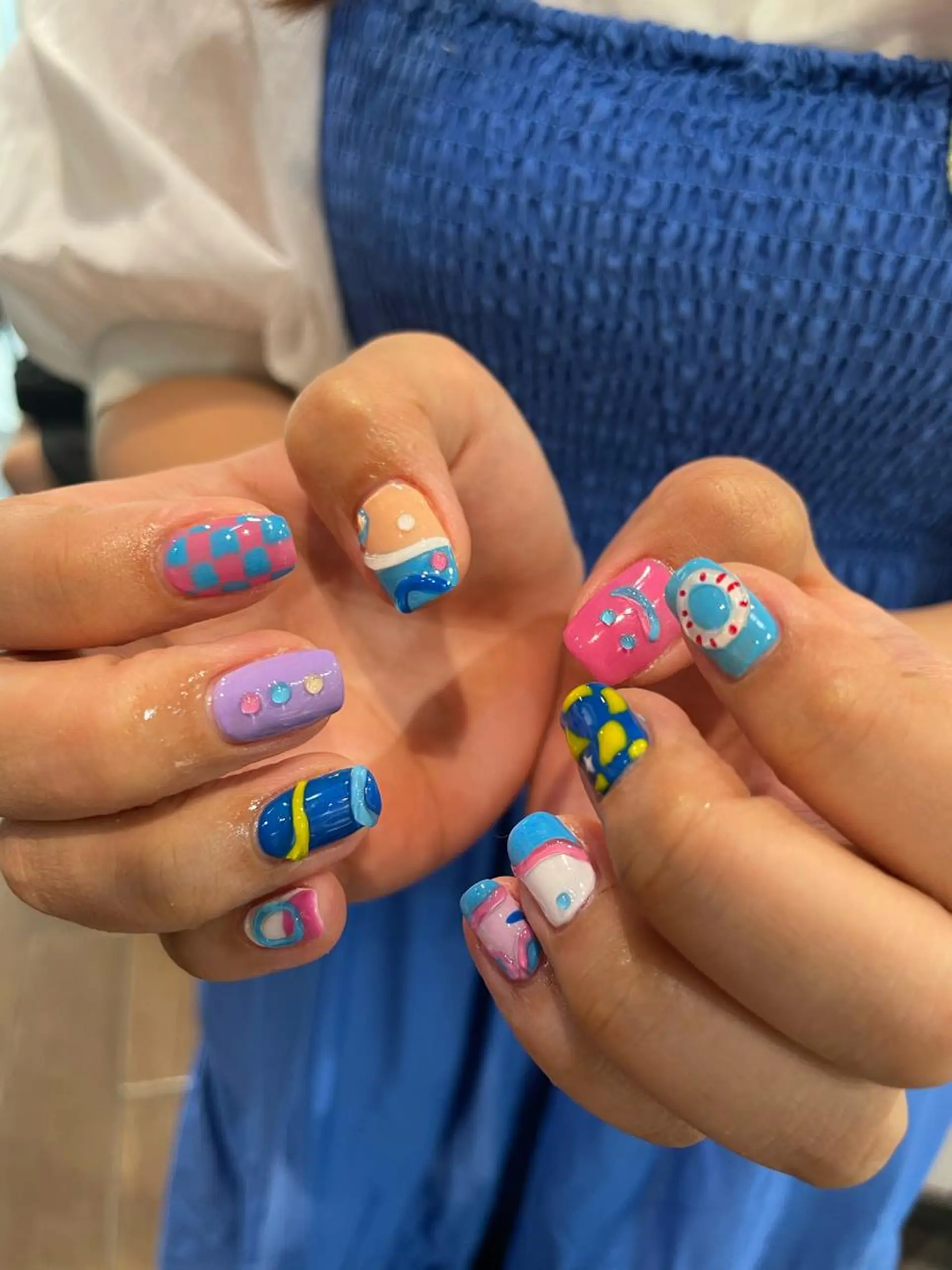 ネイル 個性派ネイル 🌼 ハルカ ♡のマツエク・マツパデザイン