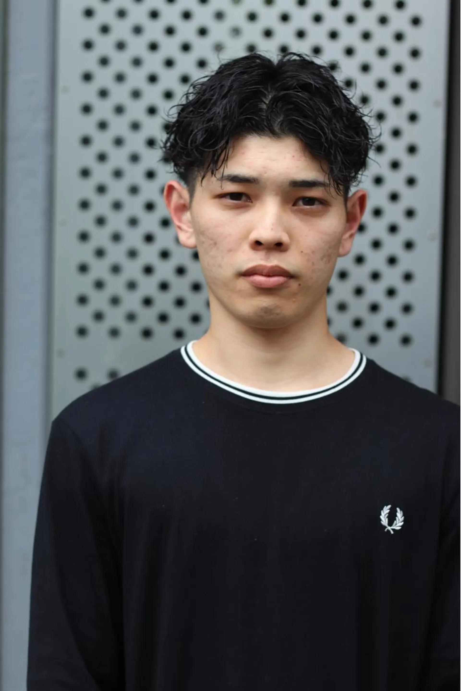 パーマ メンズ メンズパーマ 波巻きパーマ Joh/メンズカット /レイヤー/ブリーチのヘアスタイル