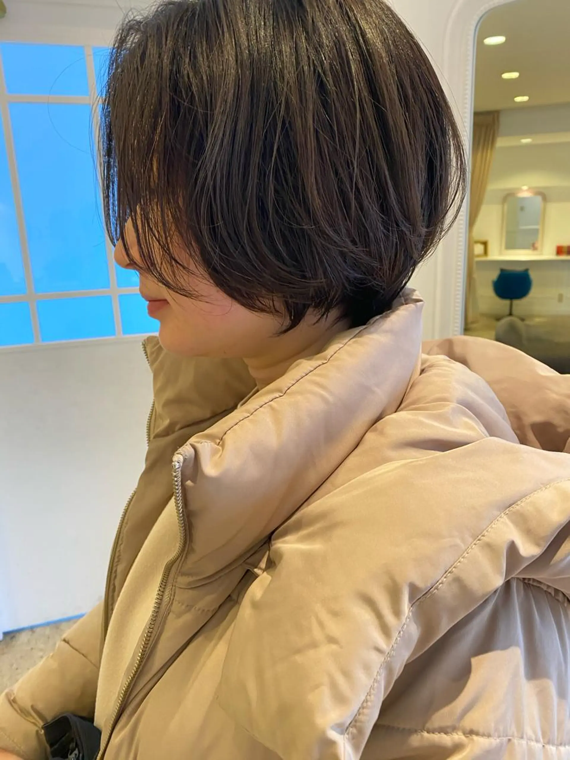 ショート chord seventhのヘアスタイル