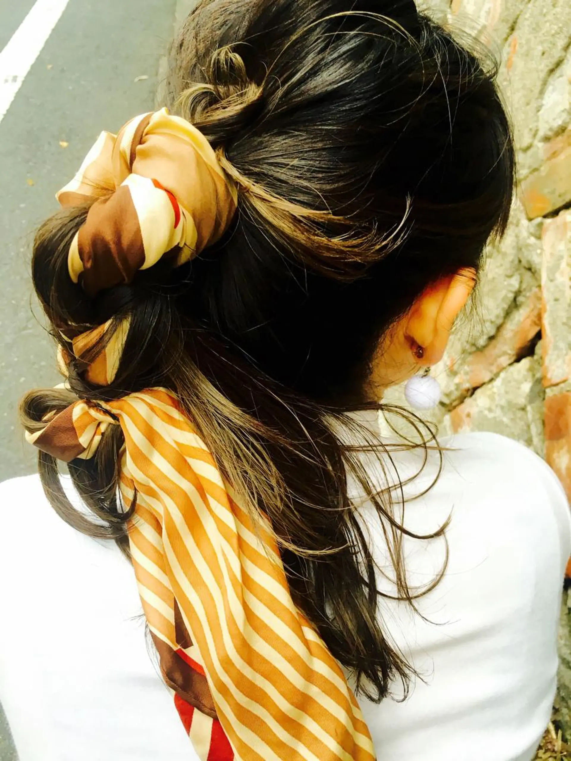 ロング カラー ヘアアレンジ SALOWIN me＋店所属・半個室サロン🫧 ササキアヤカのヘアスタイル