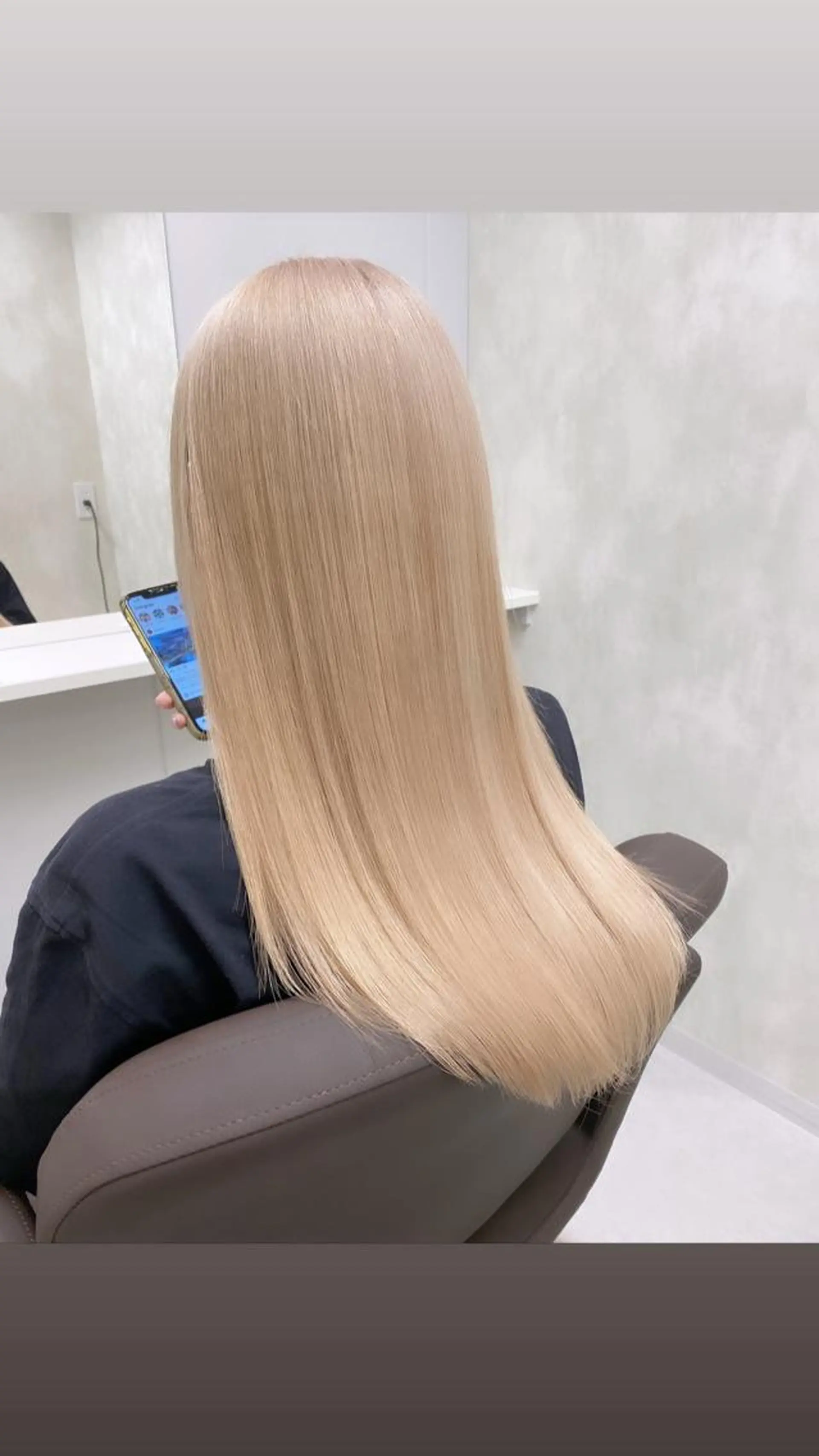 ロング カラー ブリーチ 加藤 利基のヘアスタイル