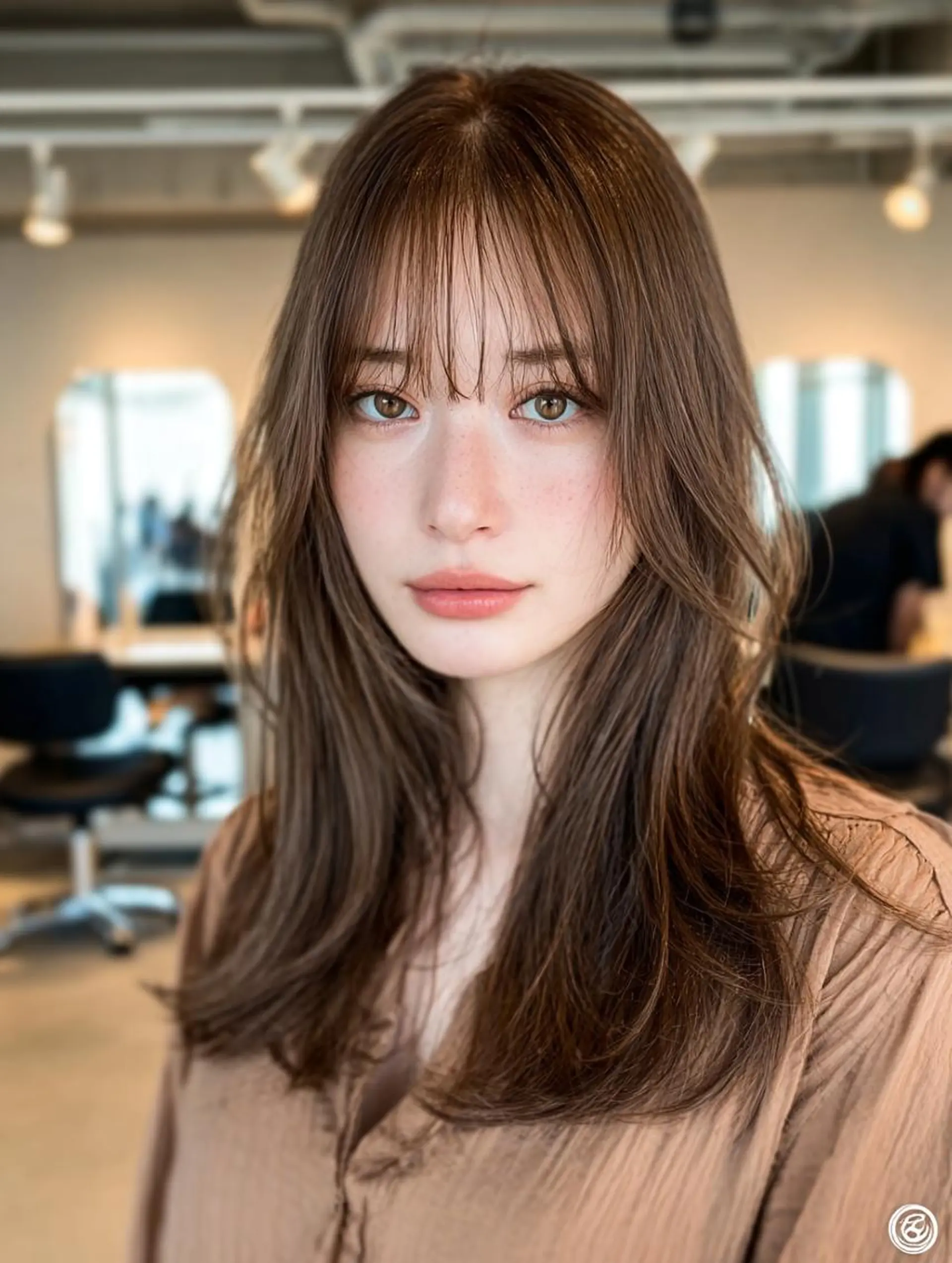 セミロング ハッシュカット 髪質改善 レイヤーカット 縮毛矯正 トリートメント カット ヘアカラー 縮毛矯正 トリートメント 美容室難民支持率No １✨生艶髪✨DAL.のヘアスタイル