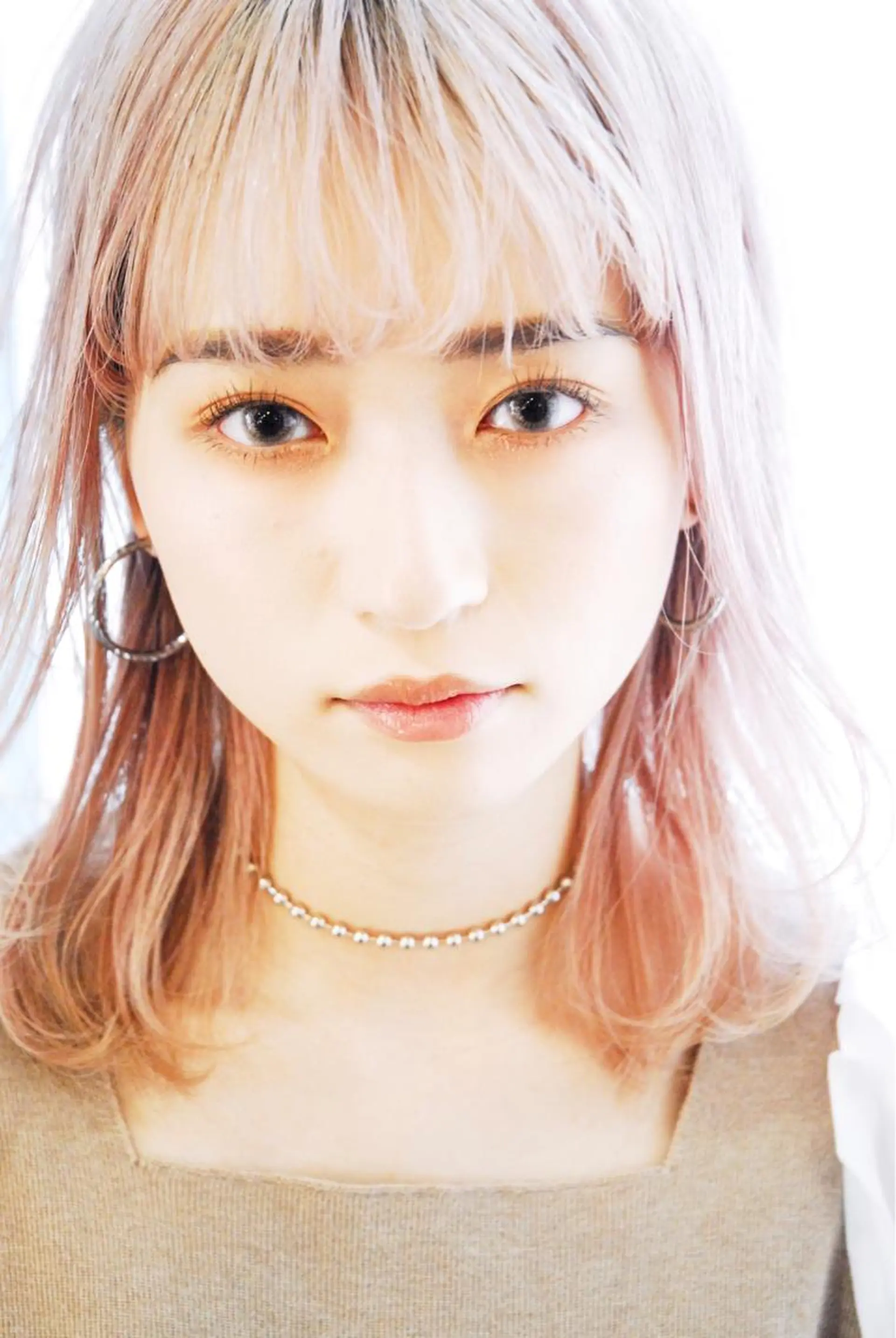 セミロング カラー パーマ ヘアアレンジ メンズ 表参道Lise おおいしおりのヘアスタイル