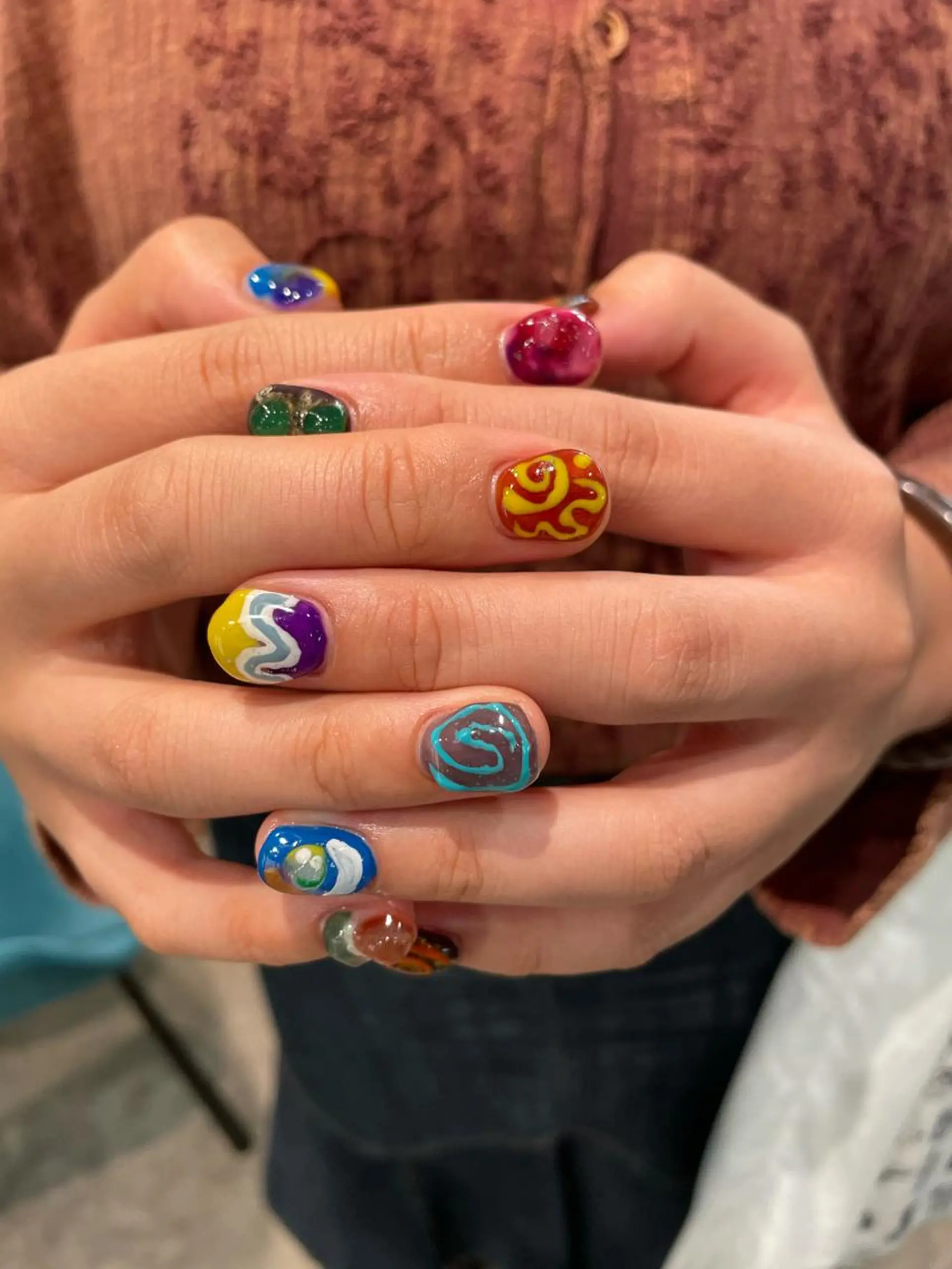 ネイル ハンドネイル ナチュラル透明感🌱 小山美樹子のヘアスタイル