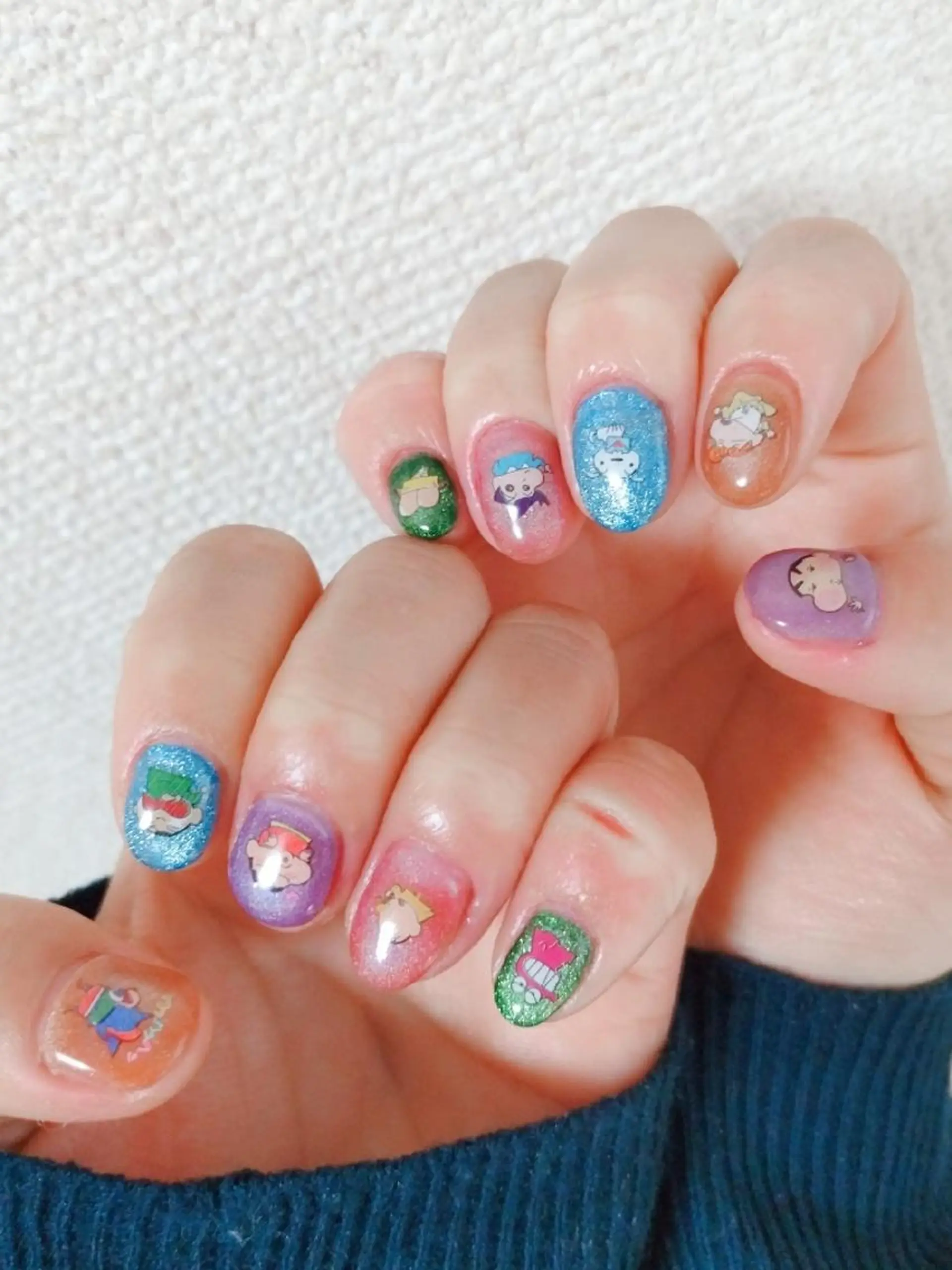 ネイル 持ち込み ハンドネイル 門戸厄神プライベートサロンulunail所属・ulunail mikaのネイルデザイン