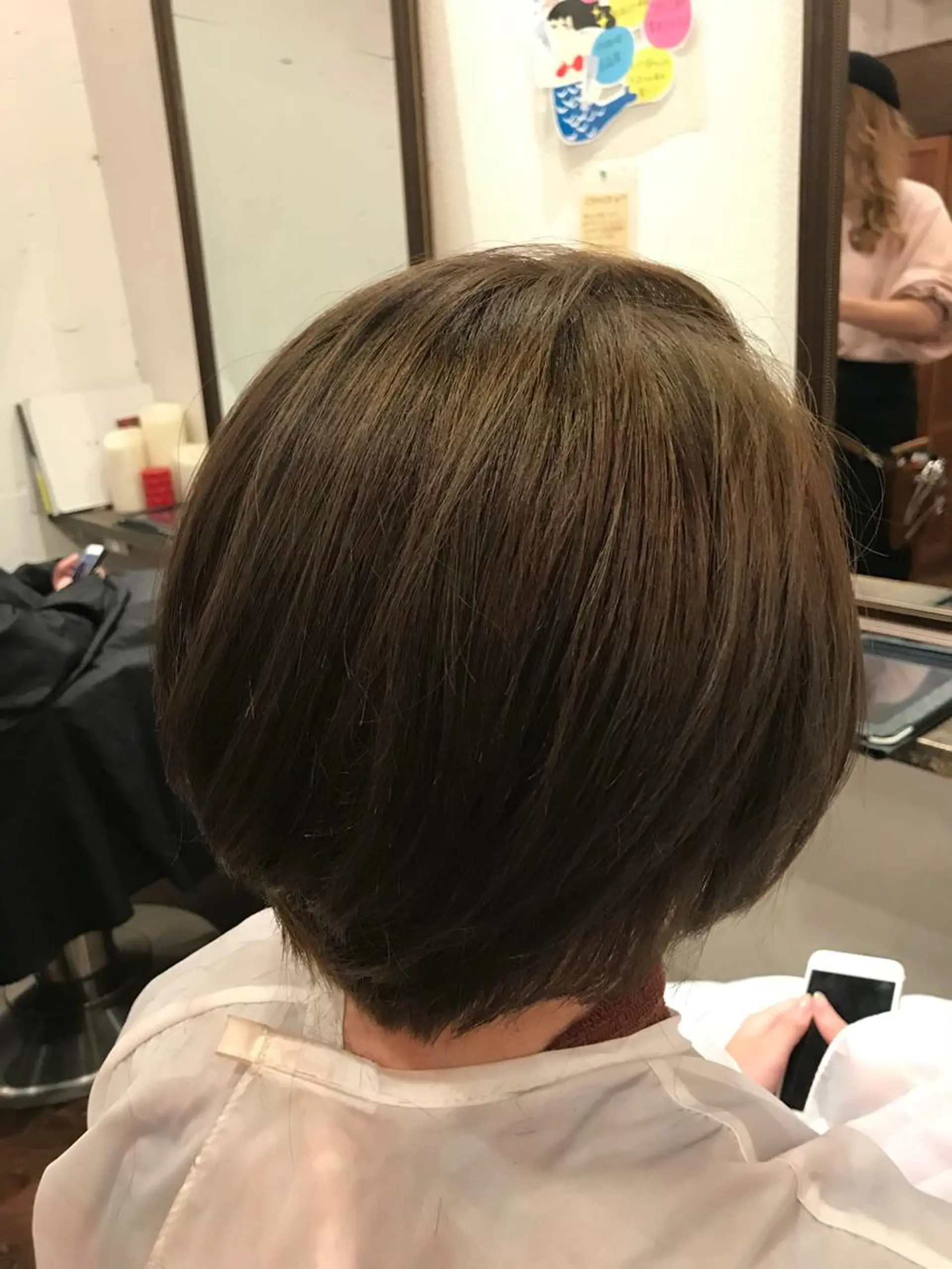 ショート カラー ショートヘア カット ヘアカラー トリートメント 小森谷 亮太のヘアスタイル