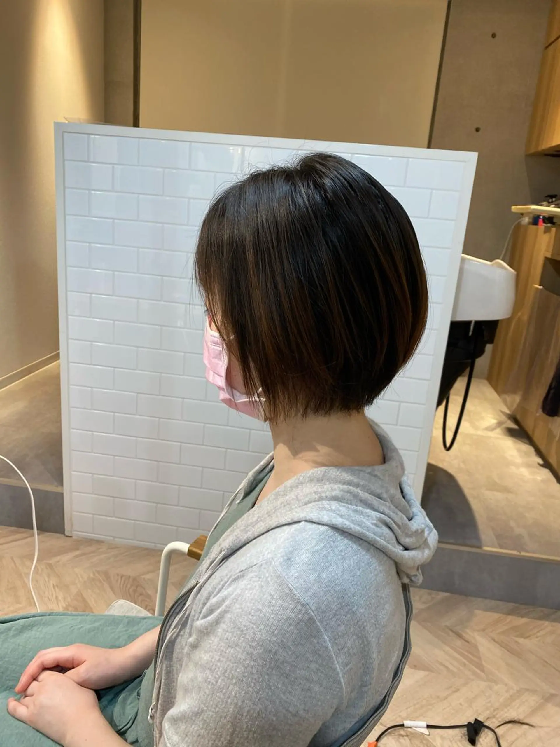 ショート ショートヘア 西山 恵太郎のヘアスタイル