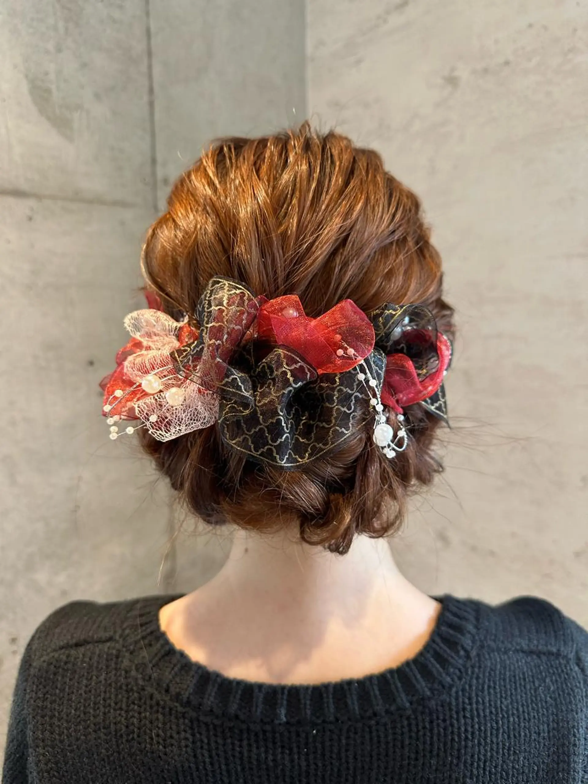 ロング ヘアアレンジ ヘアセット 女性に人気♪ はやしほのかのヘアスタイル