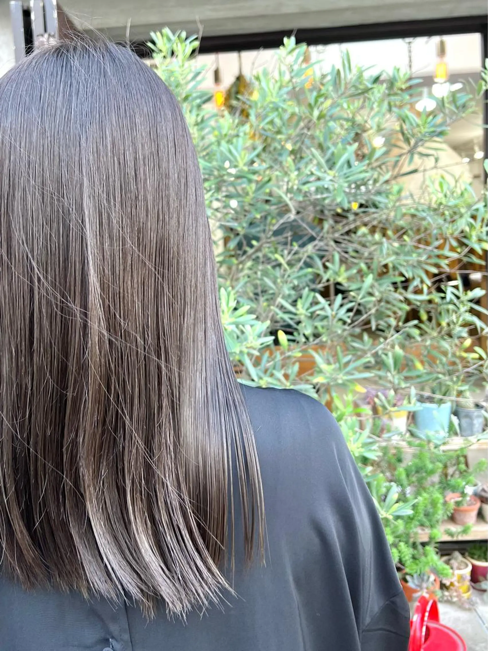 セミロング トリートメント 木村陸弥 似合わせ 透明感カラー🌿のヘアスタイル