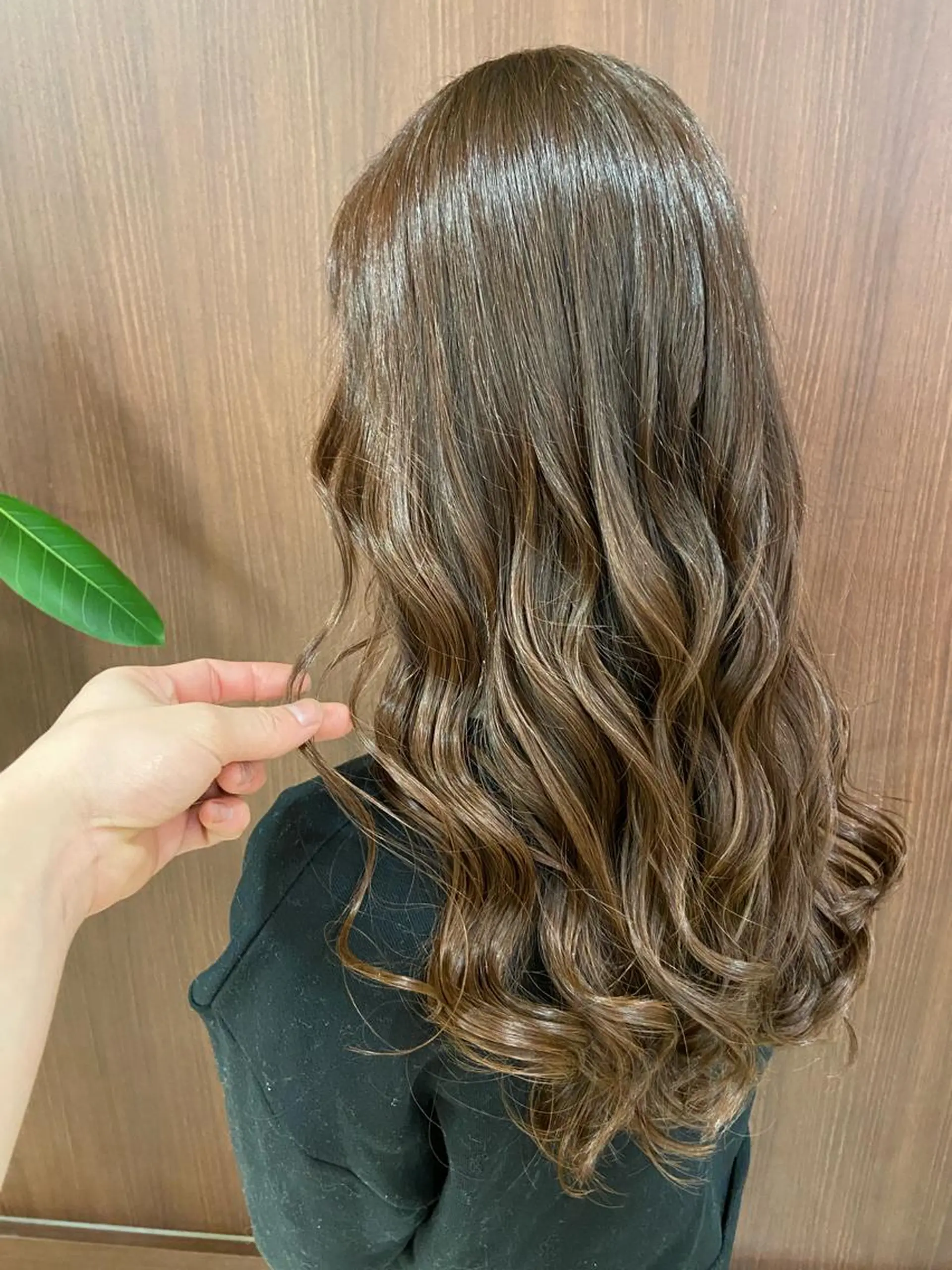 ロング カラー ベージュカラー カット ヘアカラー トリートメント ブランシェ小幡駅前店 森樹のヘアスタイル