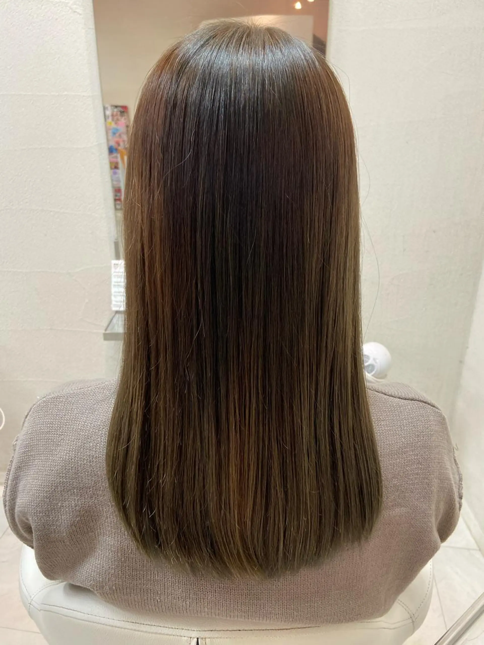 ロング トリートメント 菊地 美憂のヘアスタイル