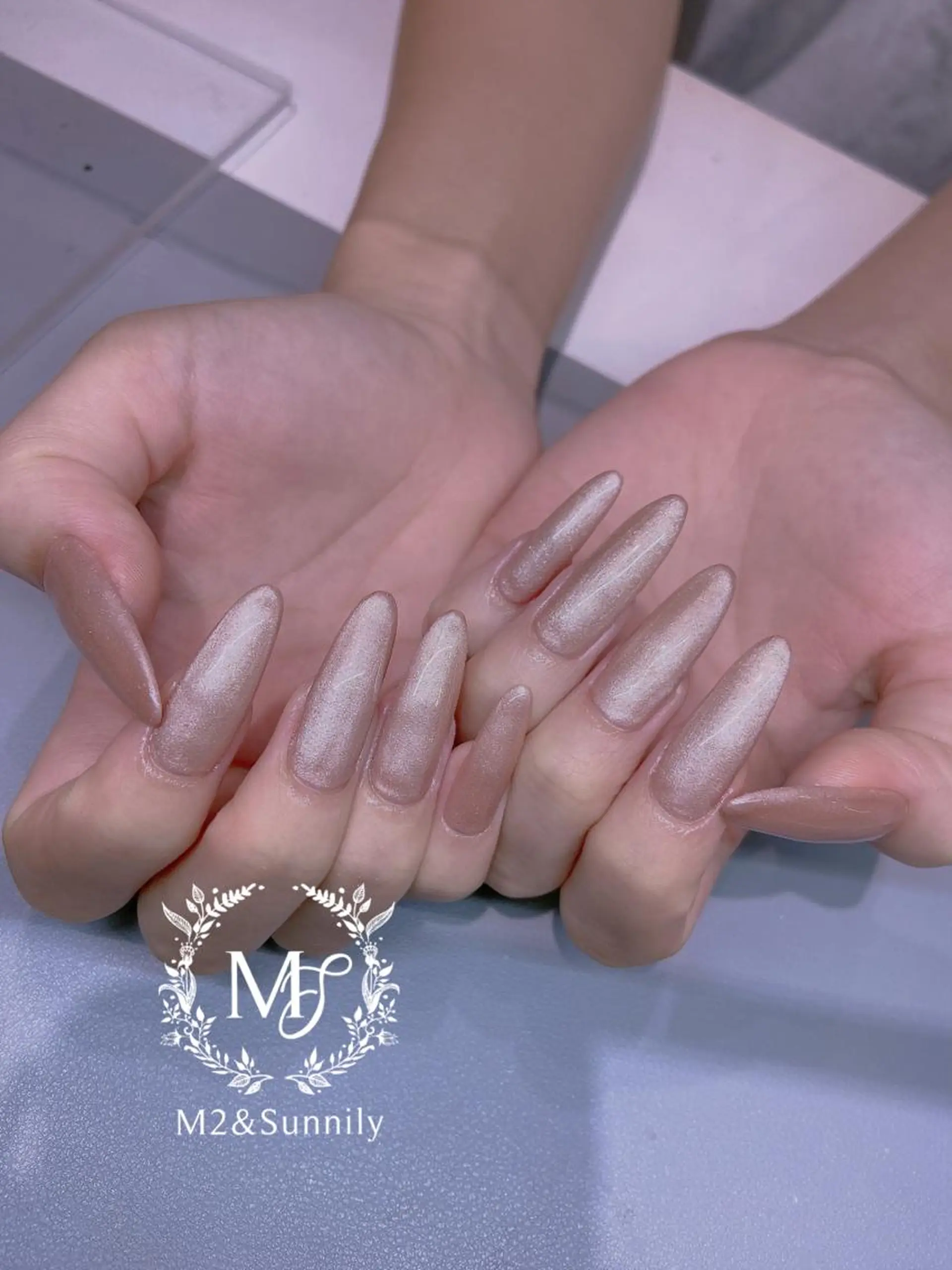 ネイル 長さだし専門店 M2　rikaのネイルデザイン