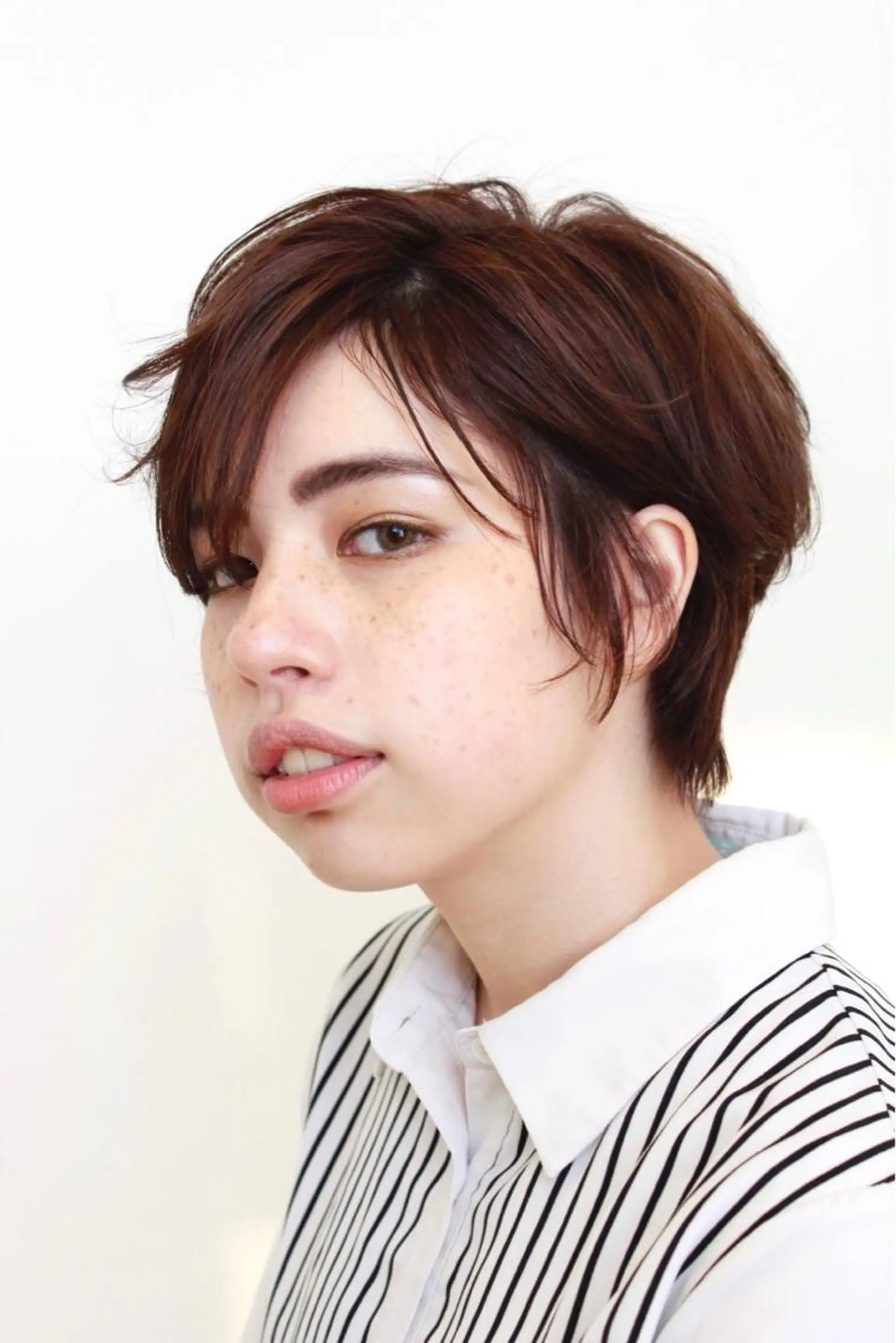 ショート ショートヘア カット ヘアカラー トリートメント 門田 恭弥のヘアスタイル