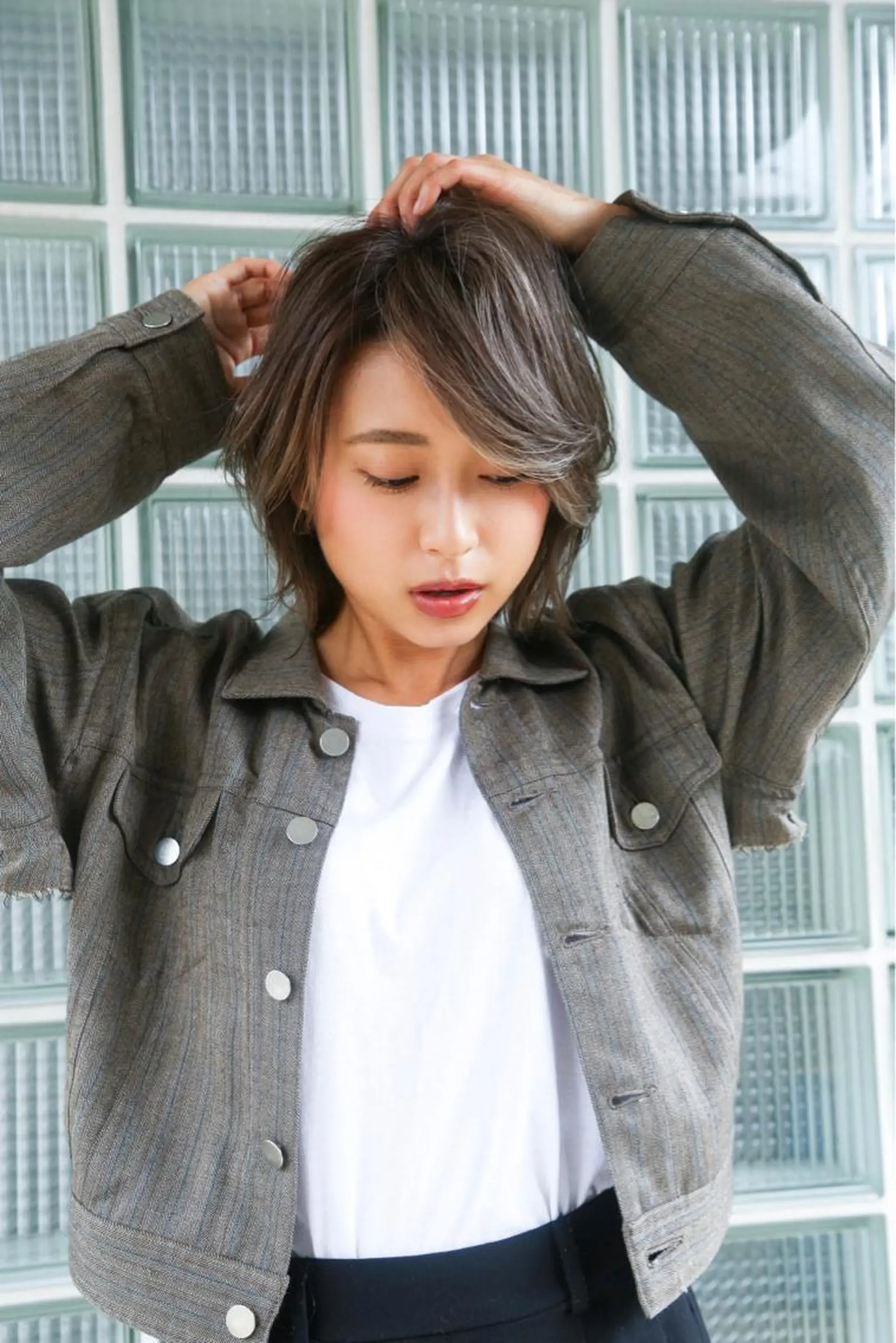 ショート カラー ショートボブ ダブルカラー ボブ ショートヘア 🌕ホンブ ユウイチ【代表】🌕のヘアスタイル