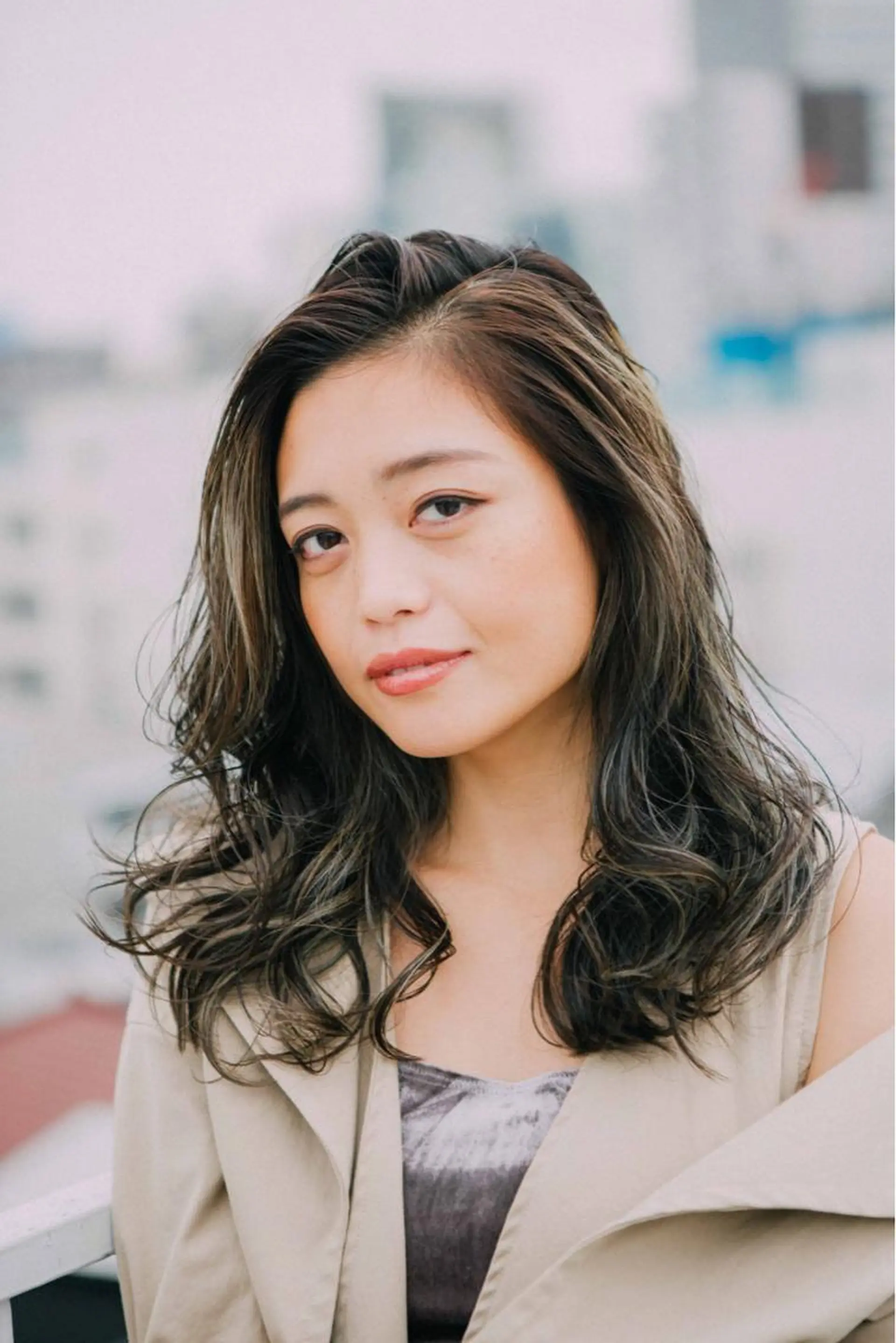 ミディアム カット パーマ トリートメント 鈴木 マサアキのヘアスタイル