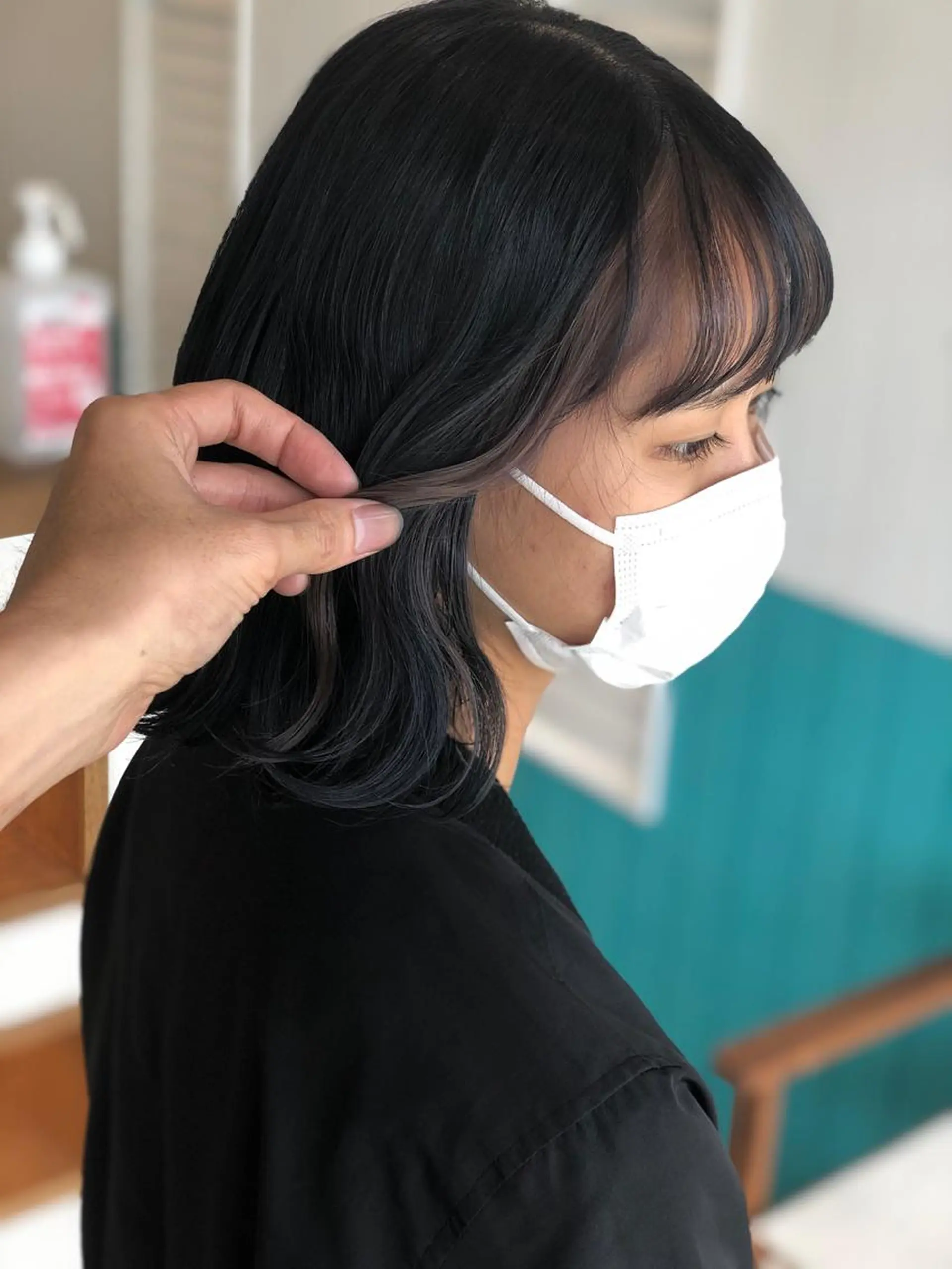 ミディアム Snaly カラー特化ページのヘアスタイル