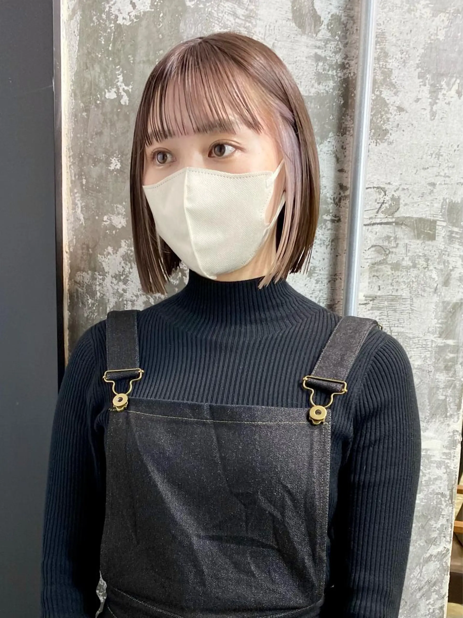 ショート カラー レイヤーカット/ 縮毛矯正/ミサキ💐のヘアスタイル