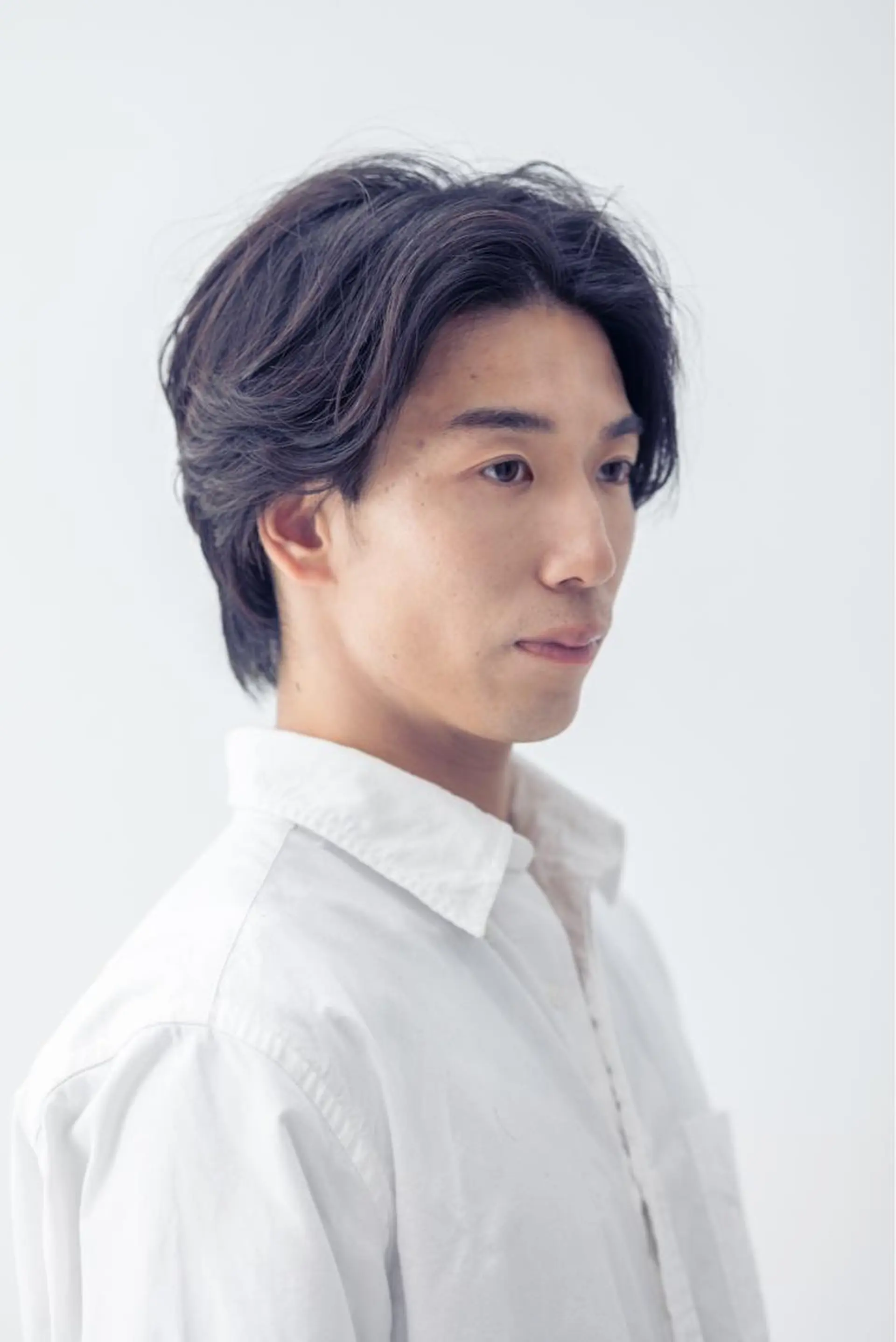 メンズ コテ巻きパーマ/韓国 パーマ/佐野のヘアスタイル