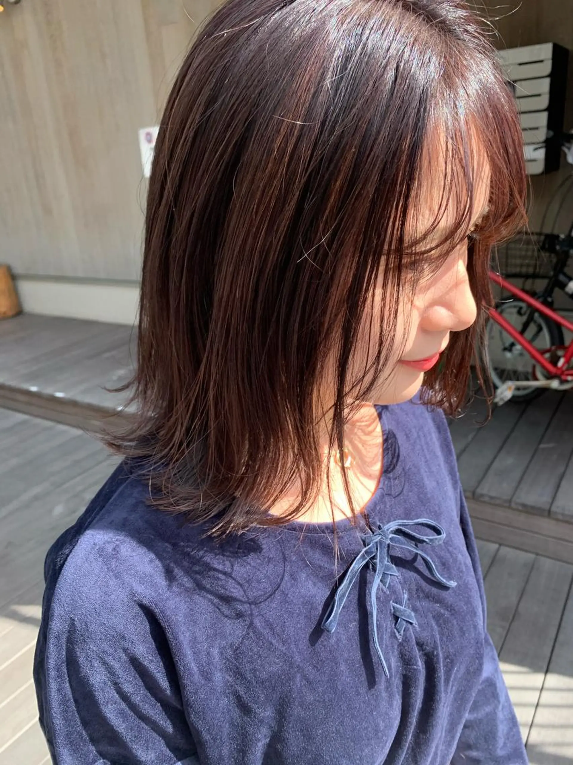 ミディアム カラー 🌼sunc HINAMI🌼のヘアスタイル