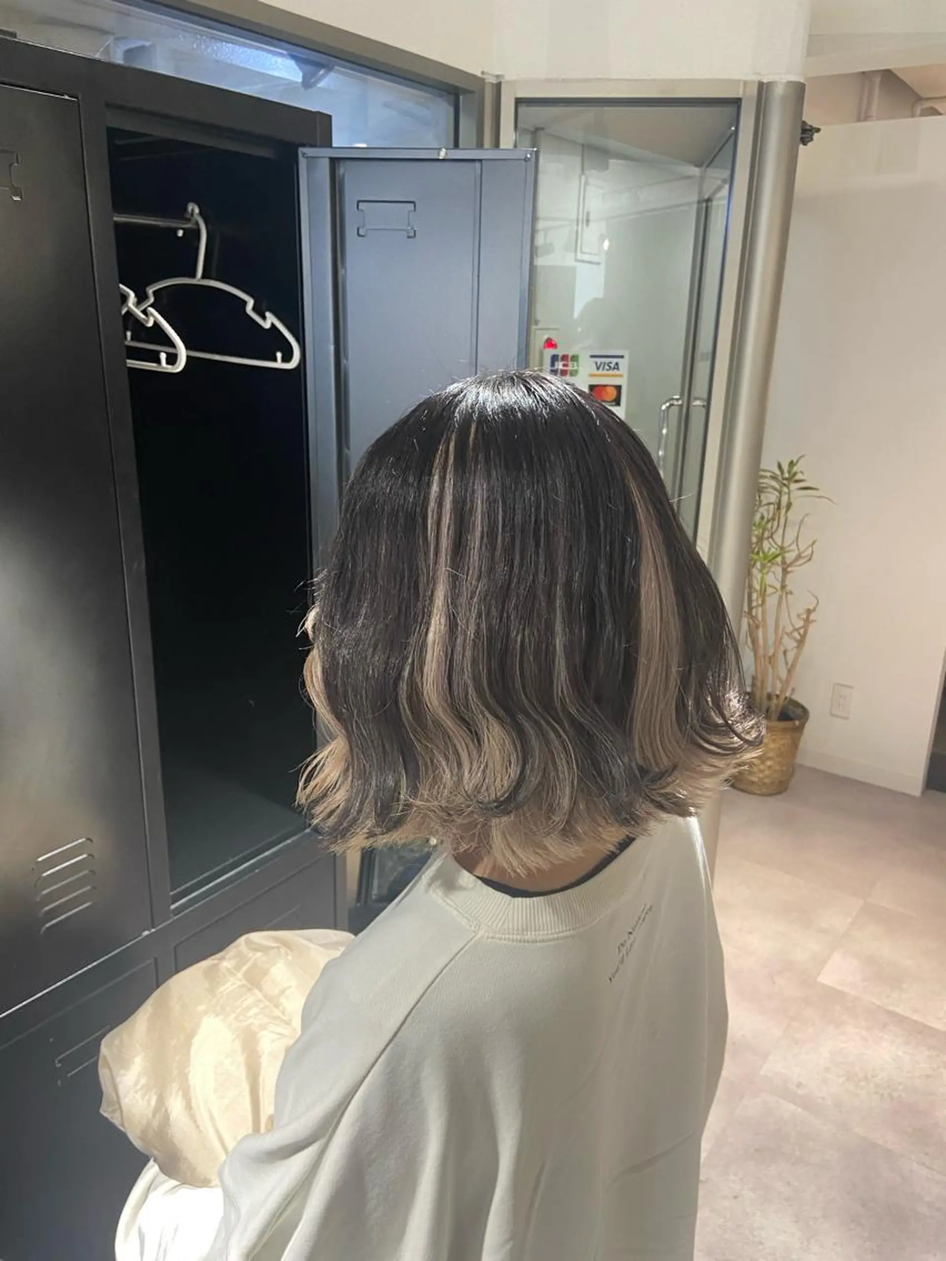 ショート ヘアカラー トリートメント Selene 難波店 店長SHINTANIのヘアスタイル