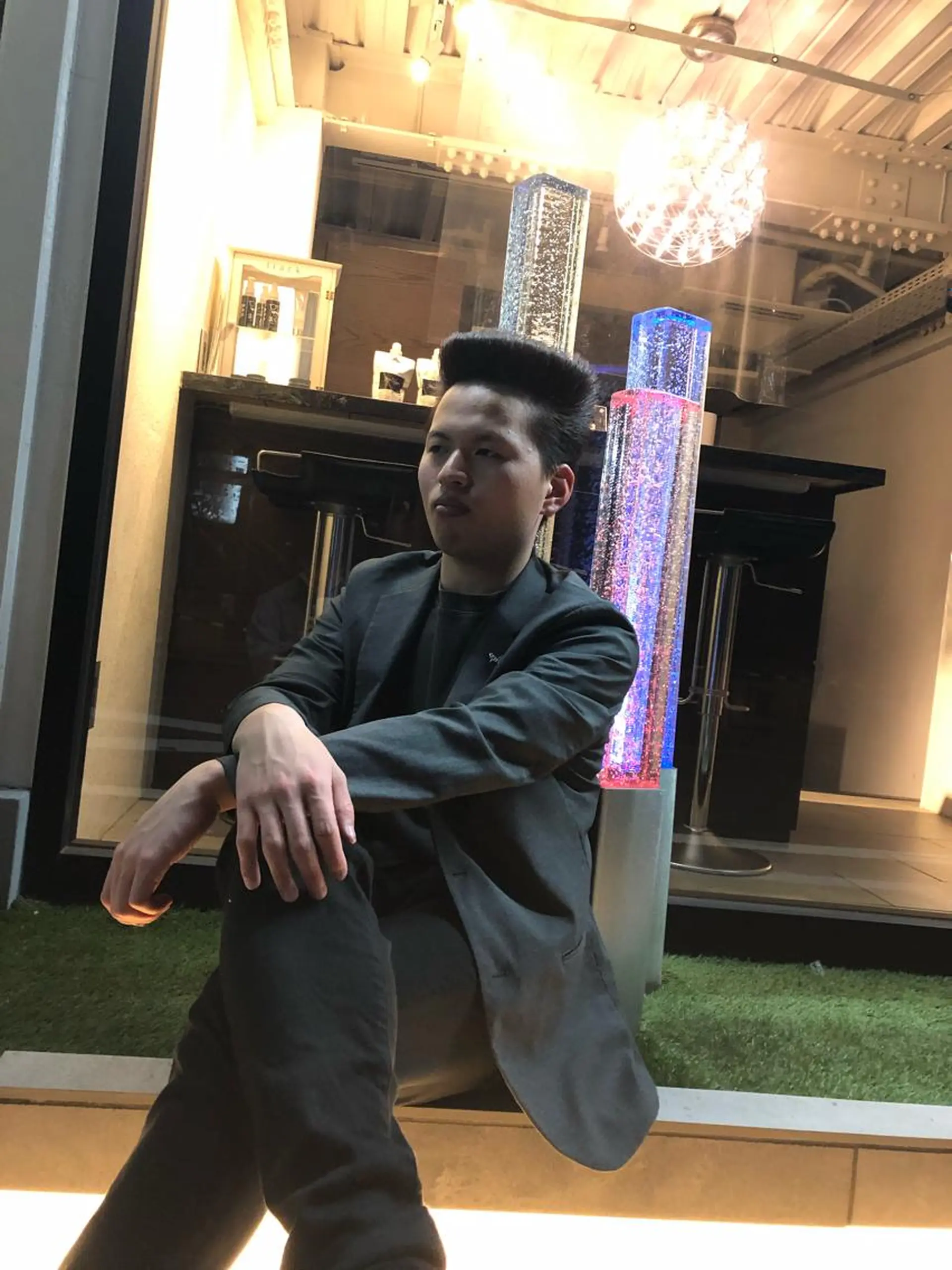 ミディアム KEEN creative hare所属・刈り上げの あおきさんのヘアスタイル