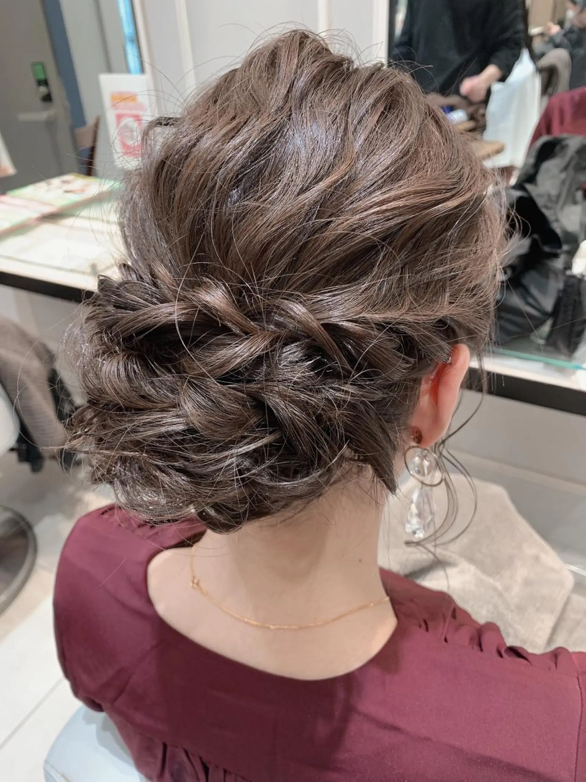 ロング カラー グレージュ 🦖鶴岡香純🦖 産休中のヘアスタイル