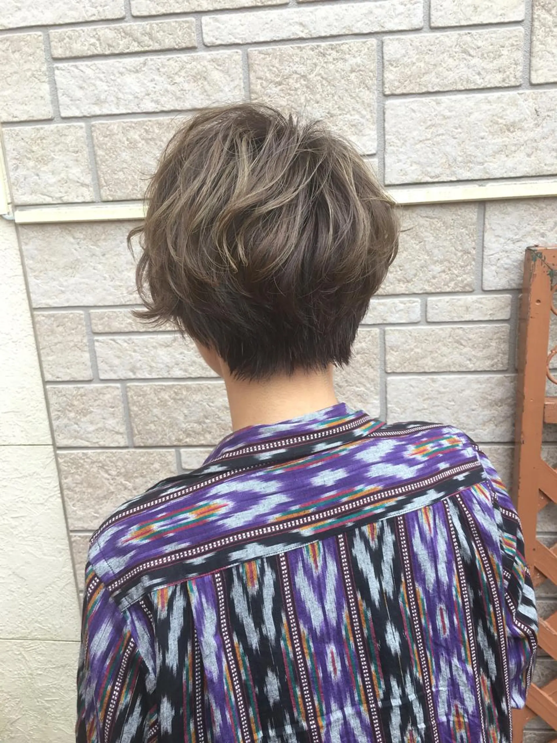 ショート カラー カット ヘアカラー トリートメント ショート、ボブ シマダマサトのヘアスタイル