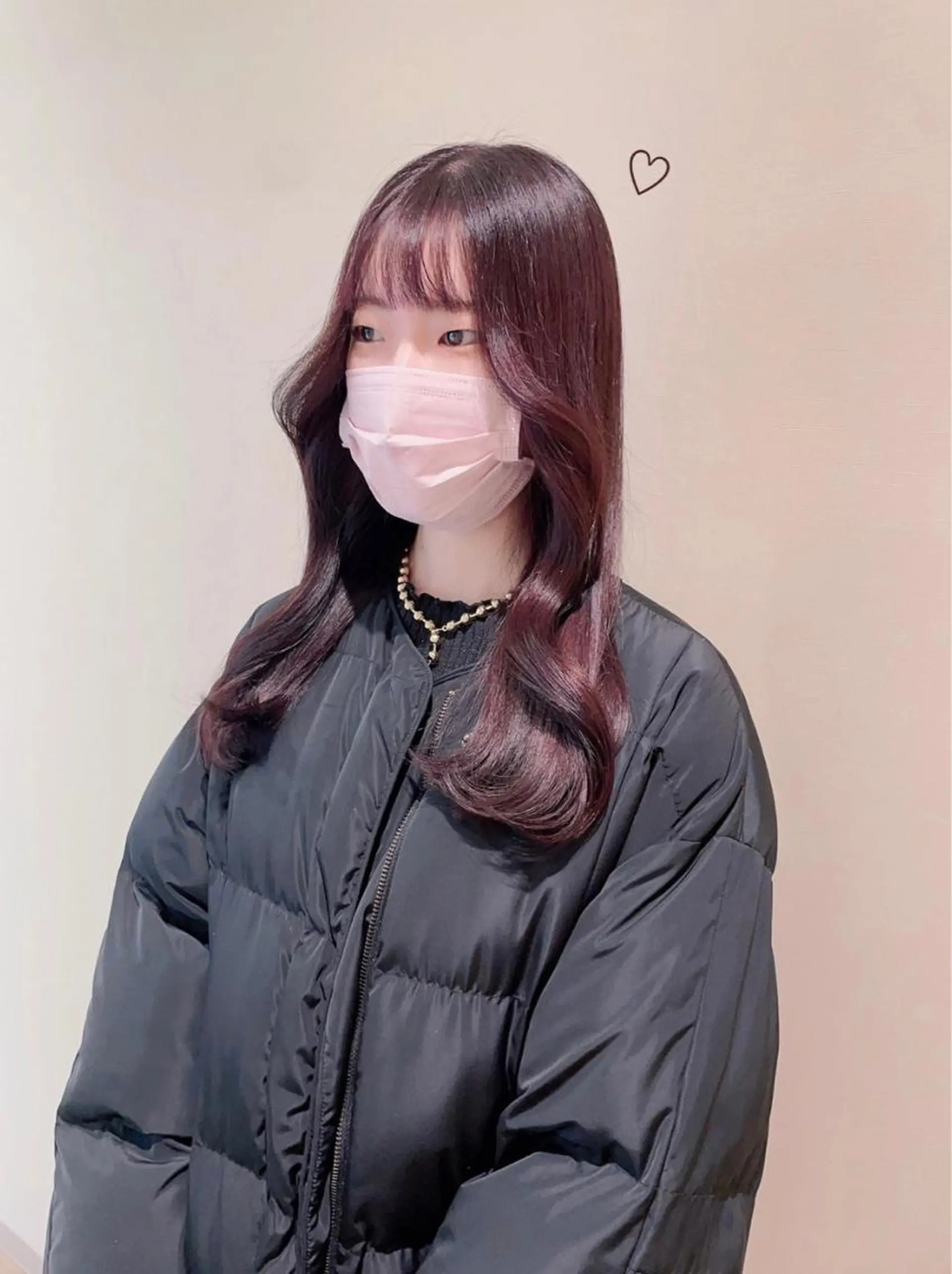 セミロング カラー ヘアアレンジ Ella所属・nana【艶髪】/ レイヤー/縮毛矯正のヘアスタイル